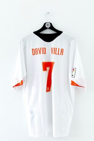 Valencia 2005/2006 Hjemmebane #David Villa 7 XL 9/10