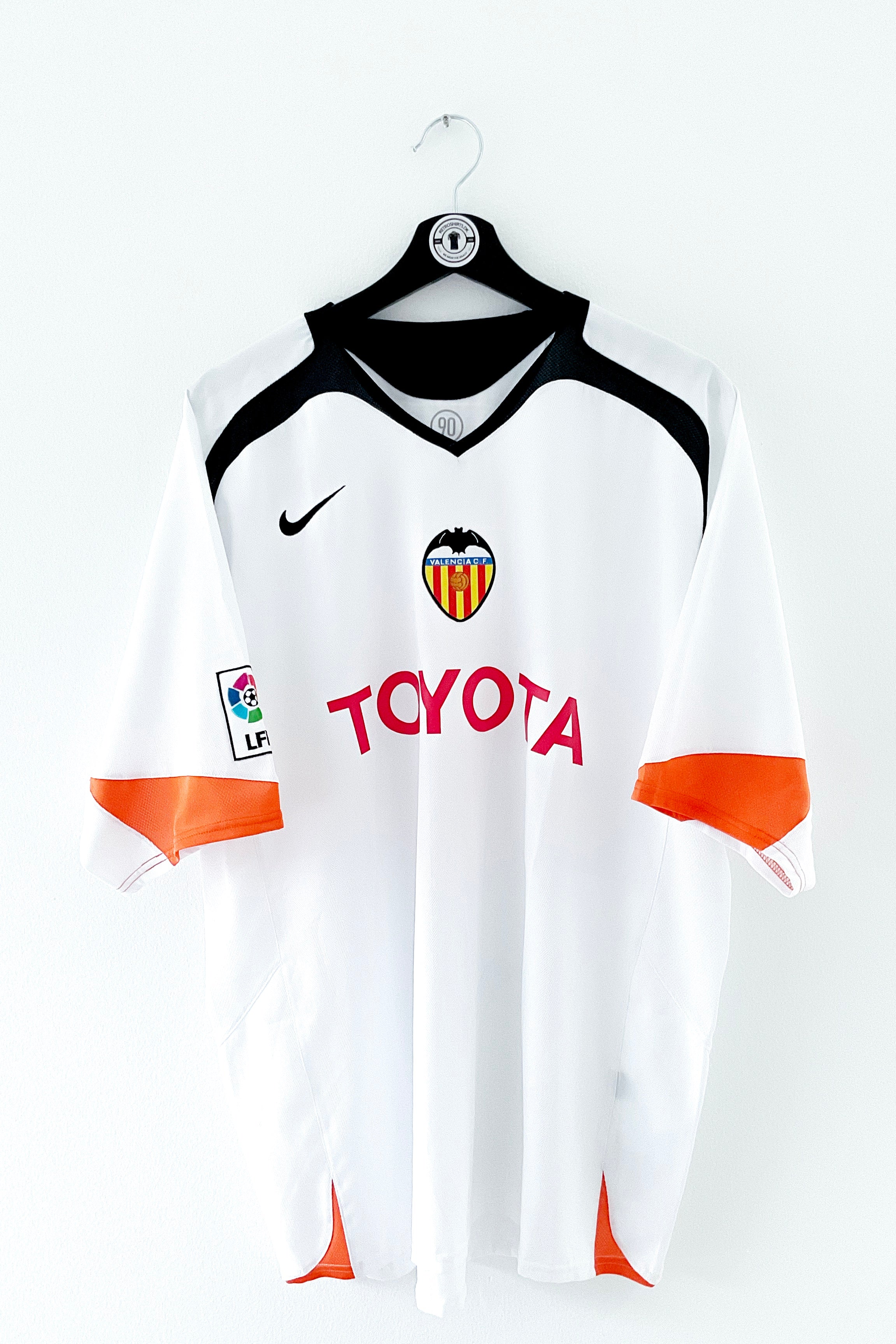 Valencia 2005/2006 Hjemmebane #David Villa 7 XL 9/10