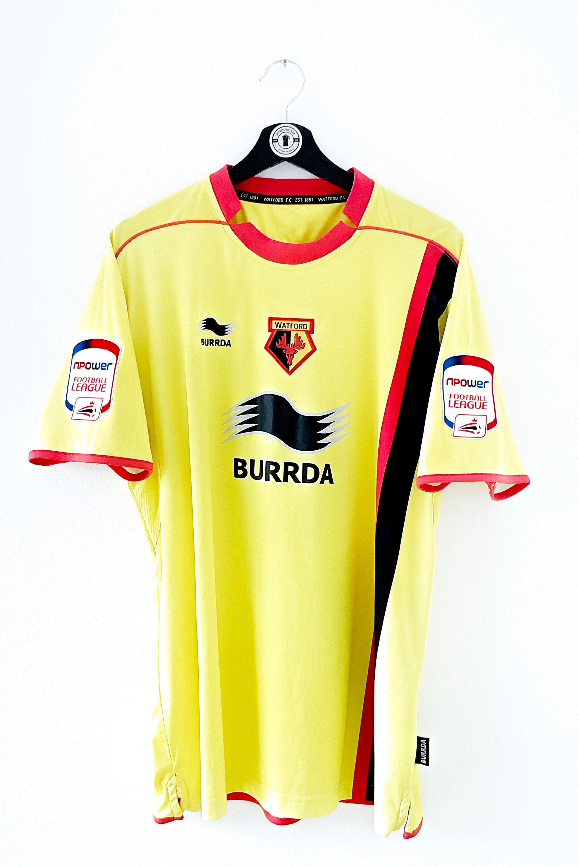 Watford 2010/2011 Hjemmebane #Drinkwater 32 XL 9/10