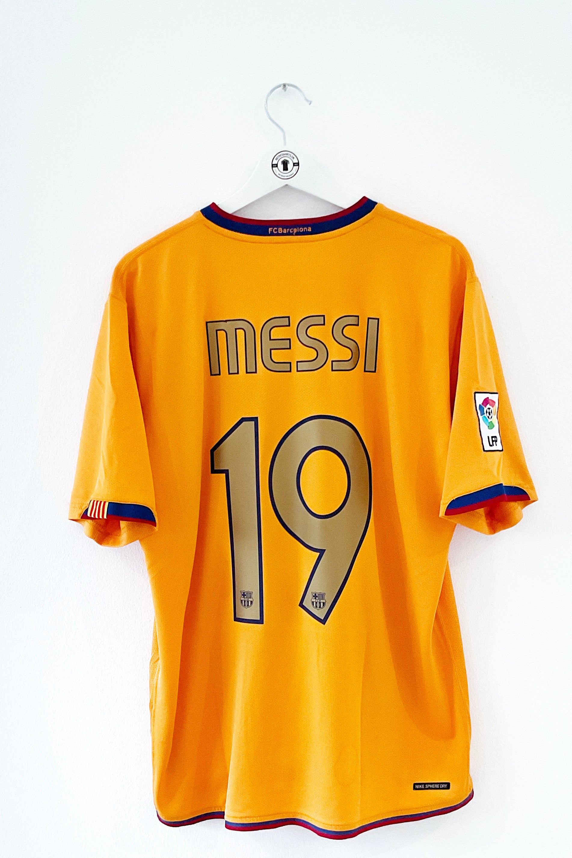 Barcelona 2006/2008 Udebanetrøje #Messi 19 Large 8/10