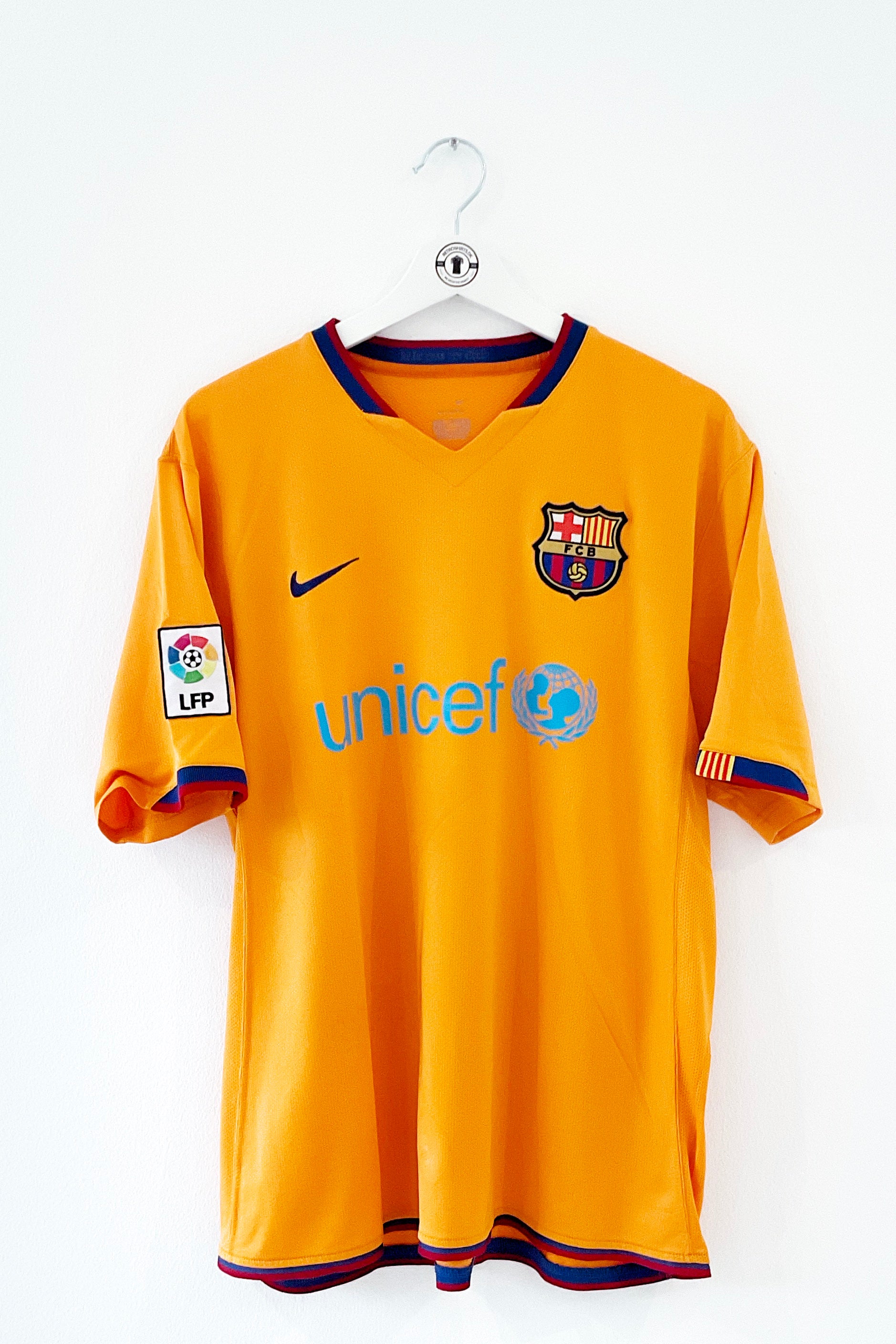 Barcelona 2006/2008 Udebanetrøje #Messi 19 Large 8/10