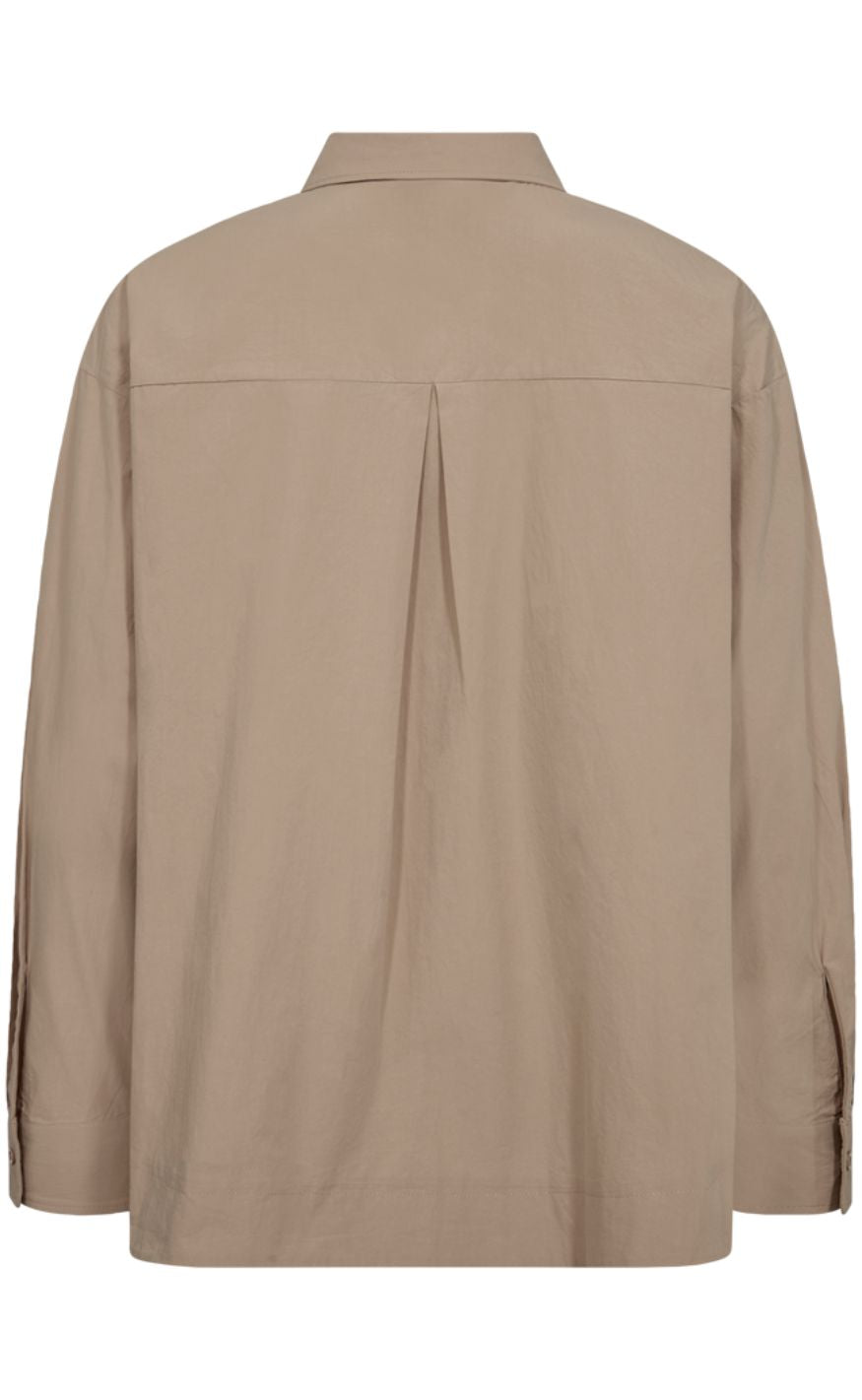 Freequent Skjorte - Jally - Simply Taupe