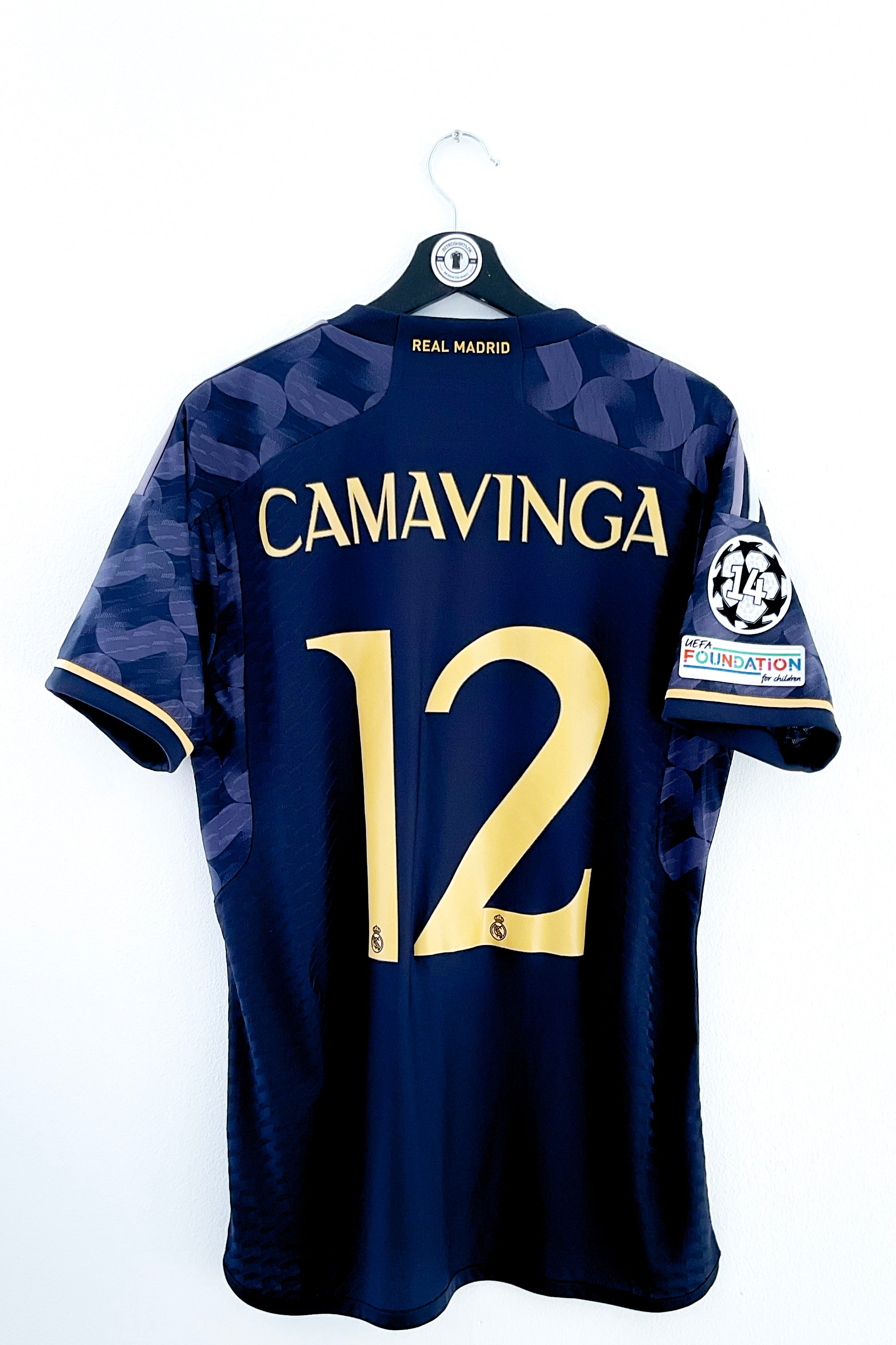 Real Madrid 2023/2024 Udebane #Camavinga 12 Medium 9/10