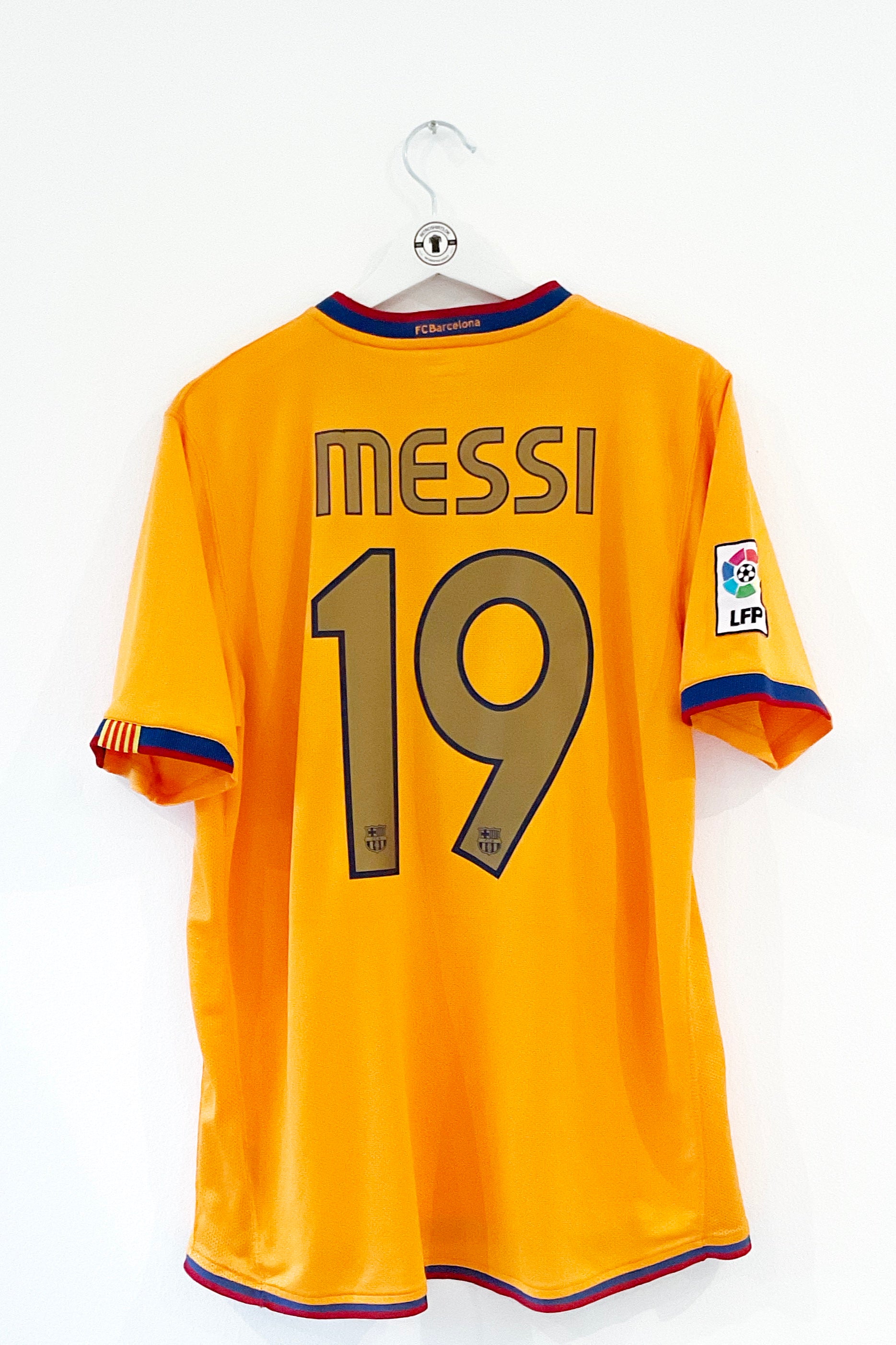 Barcelona 2006/2008 Udebanetrøje #Messi 19 Medium 9/10