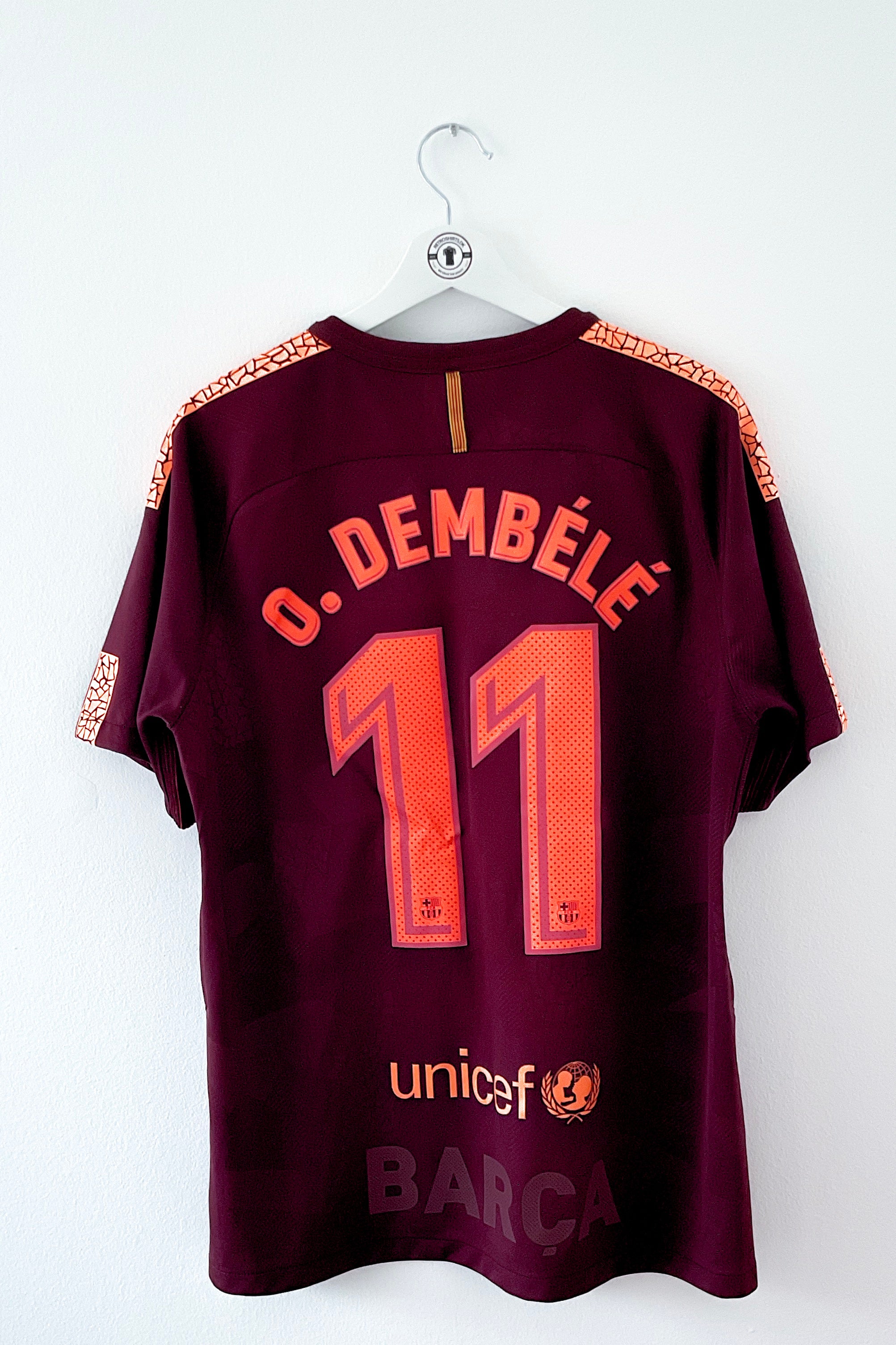 Barcelona 2017/2018 3.Trøje #Dembele 11 Large 9/10