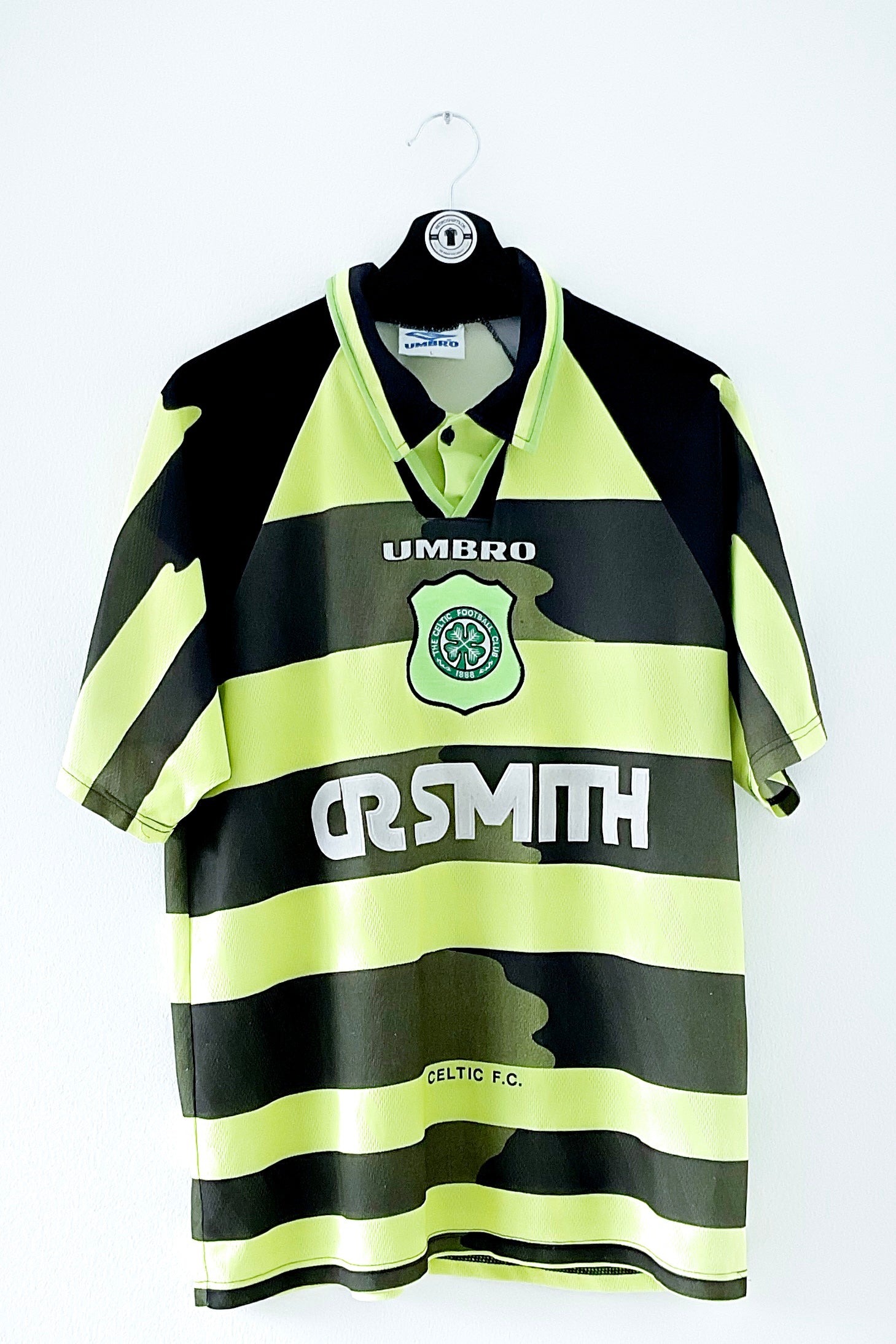 Celtic 1996/1997 Udebane #Di Canio Large 8/10