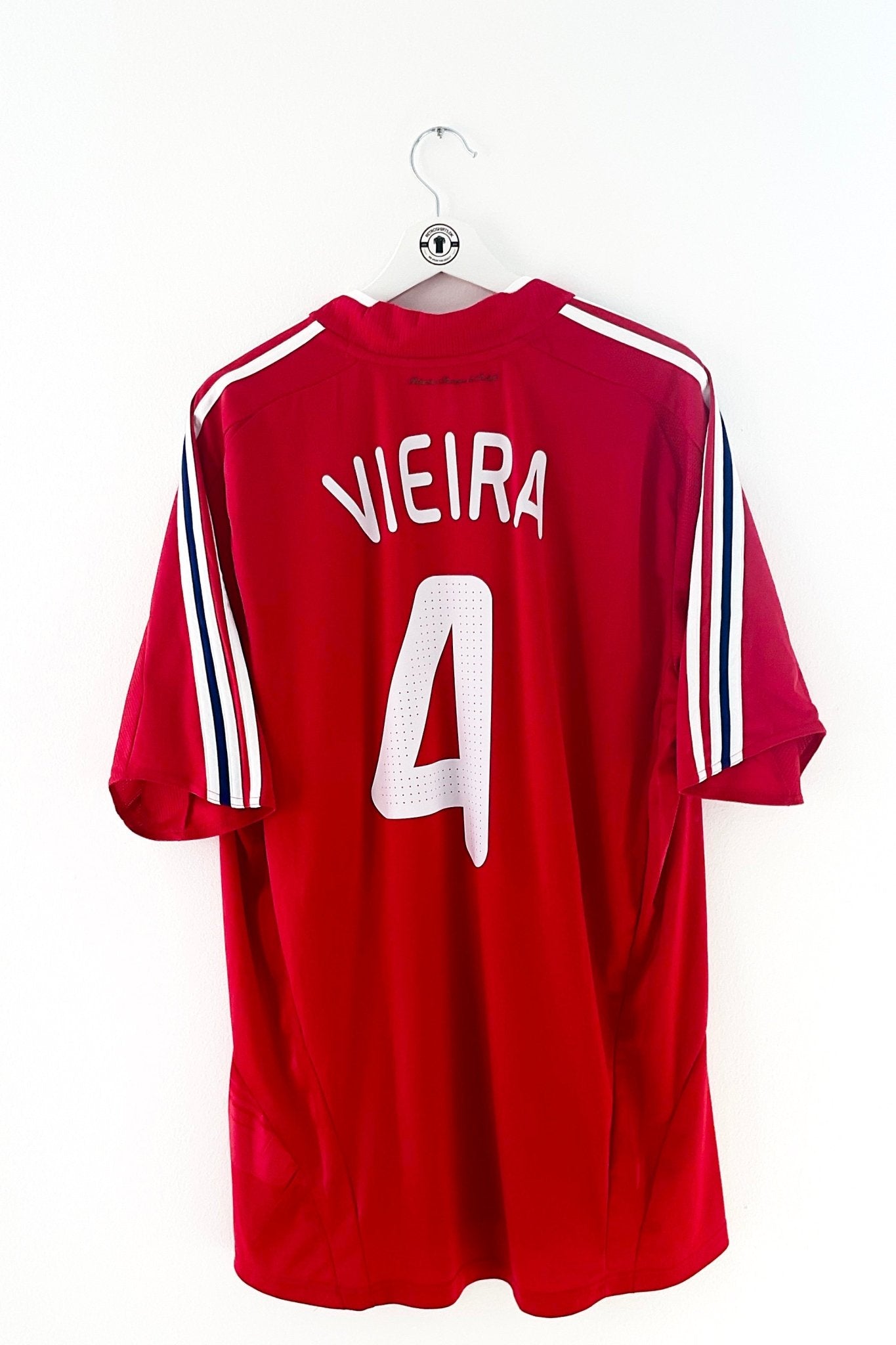 Frankrig 2008 Udebane #Vieira 4 XL 9/10