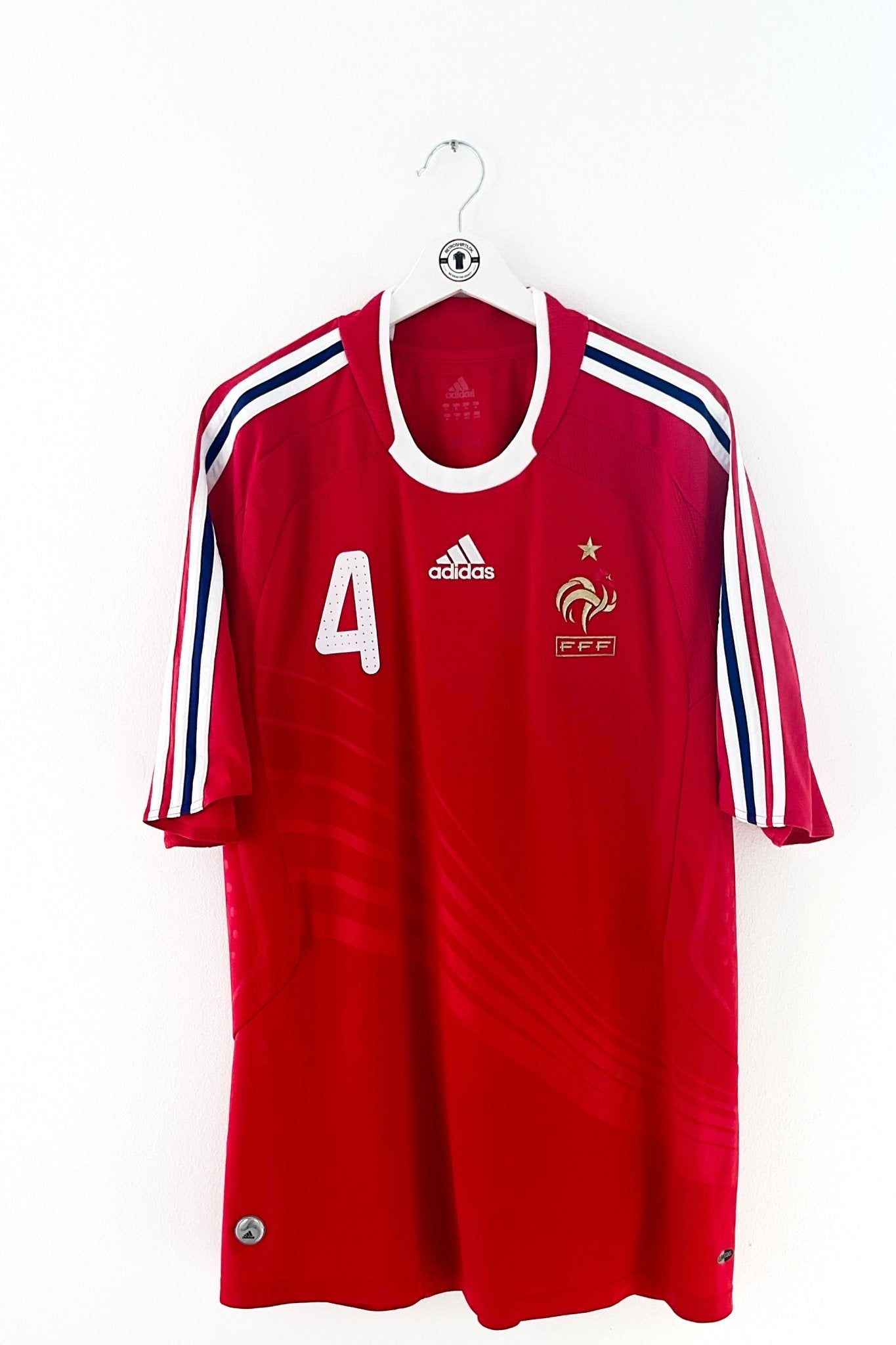 Frankrig 2008 Udebane #Vieira 4 XL 9/10