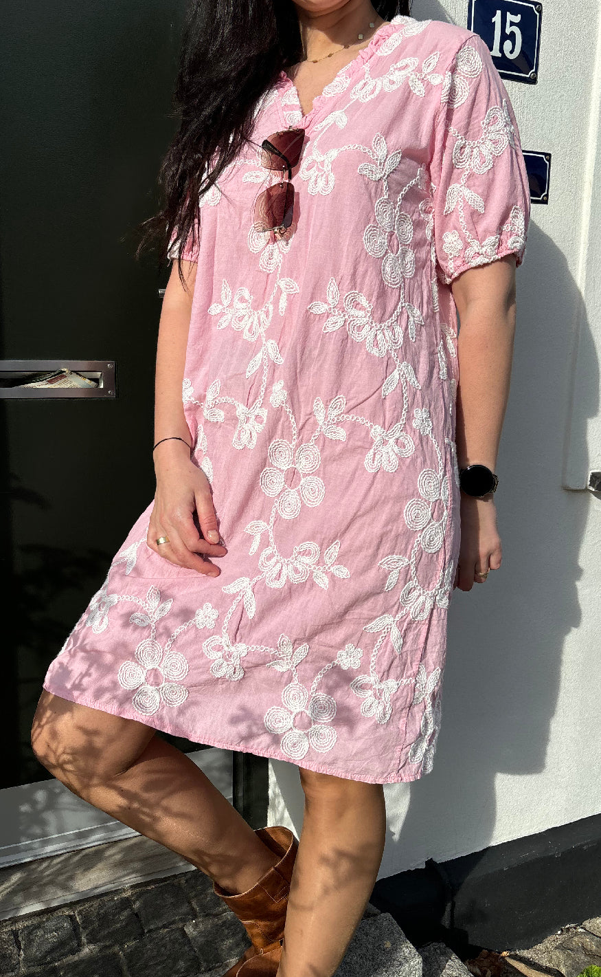 Marta Du Chateau Kjole - Daniela - Pink