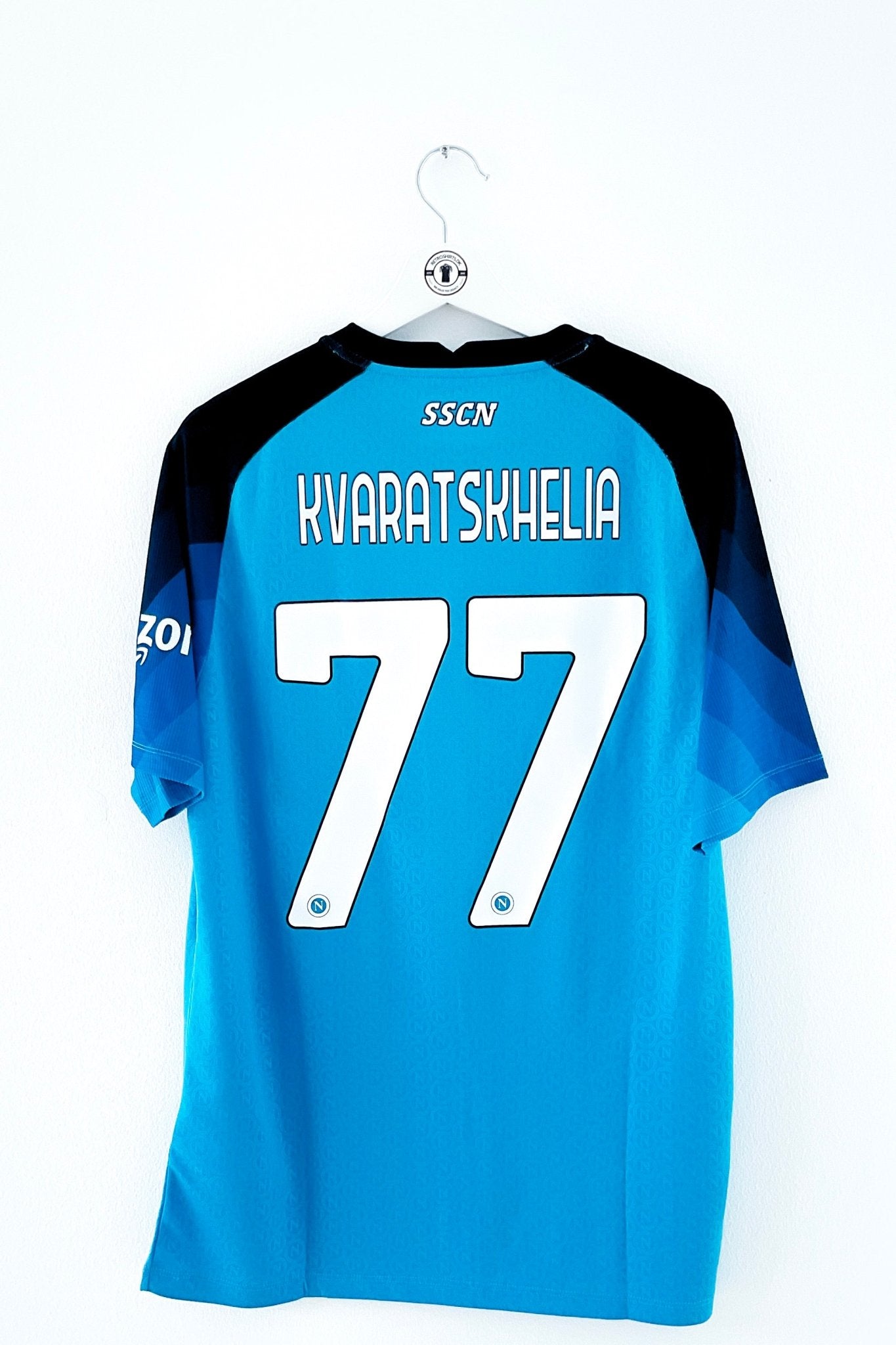 Napoli 2022/2023 Hjemmebane #Kvaratskhelia 77 #Tags XL 10/10 Online