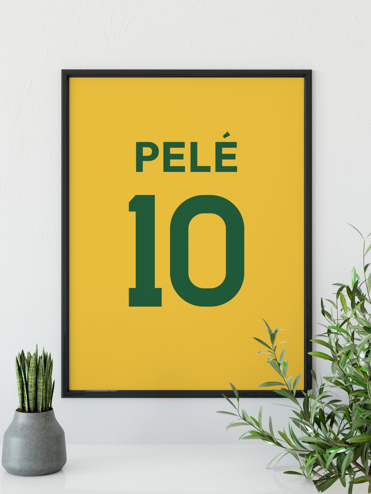 Pele - Brasilien plakat