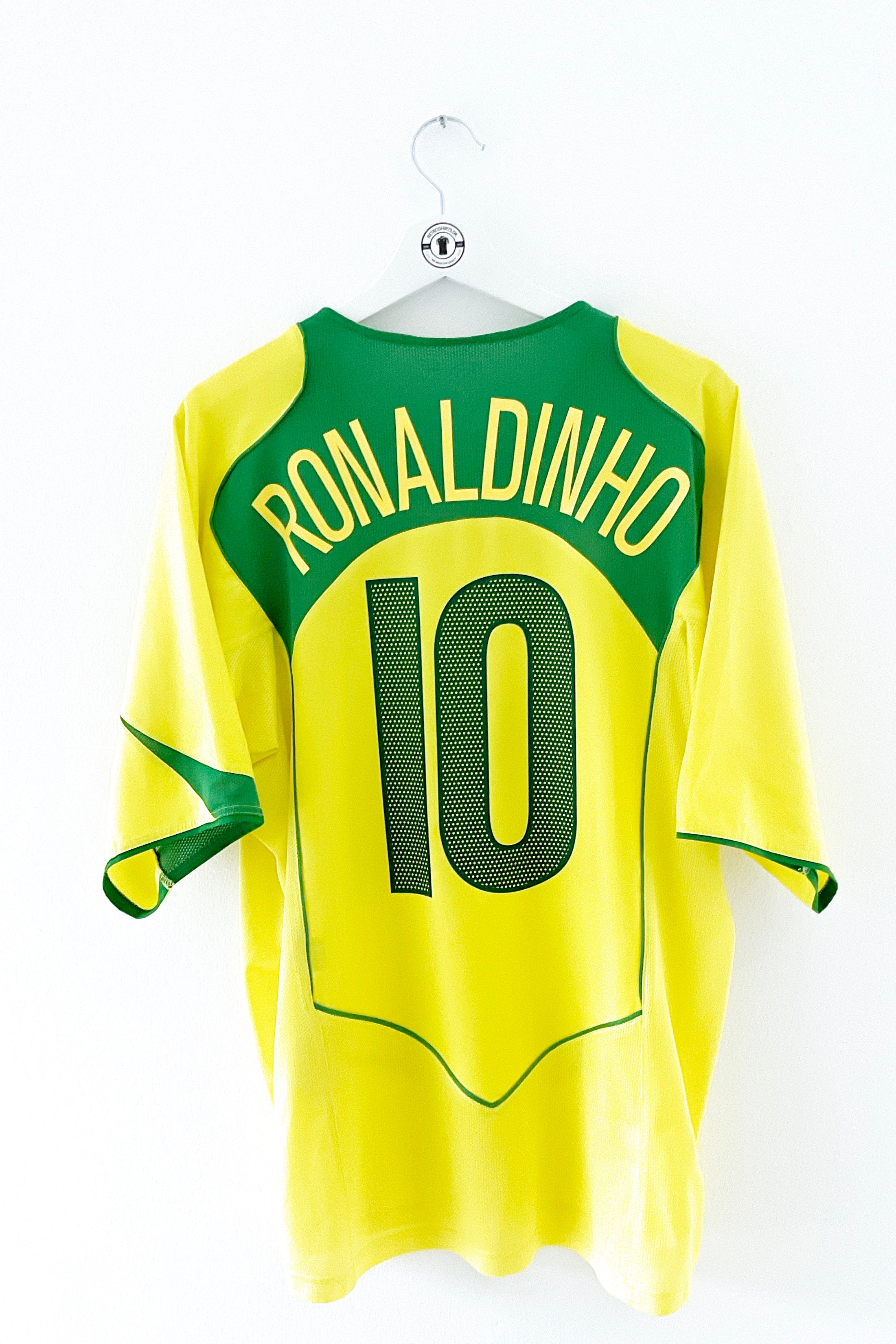 Brasilien 2004 Hjemmebane #Ronaldinho 10 Large 9/10