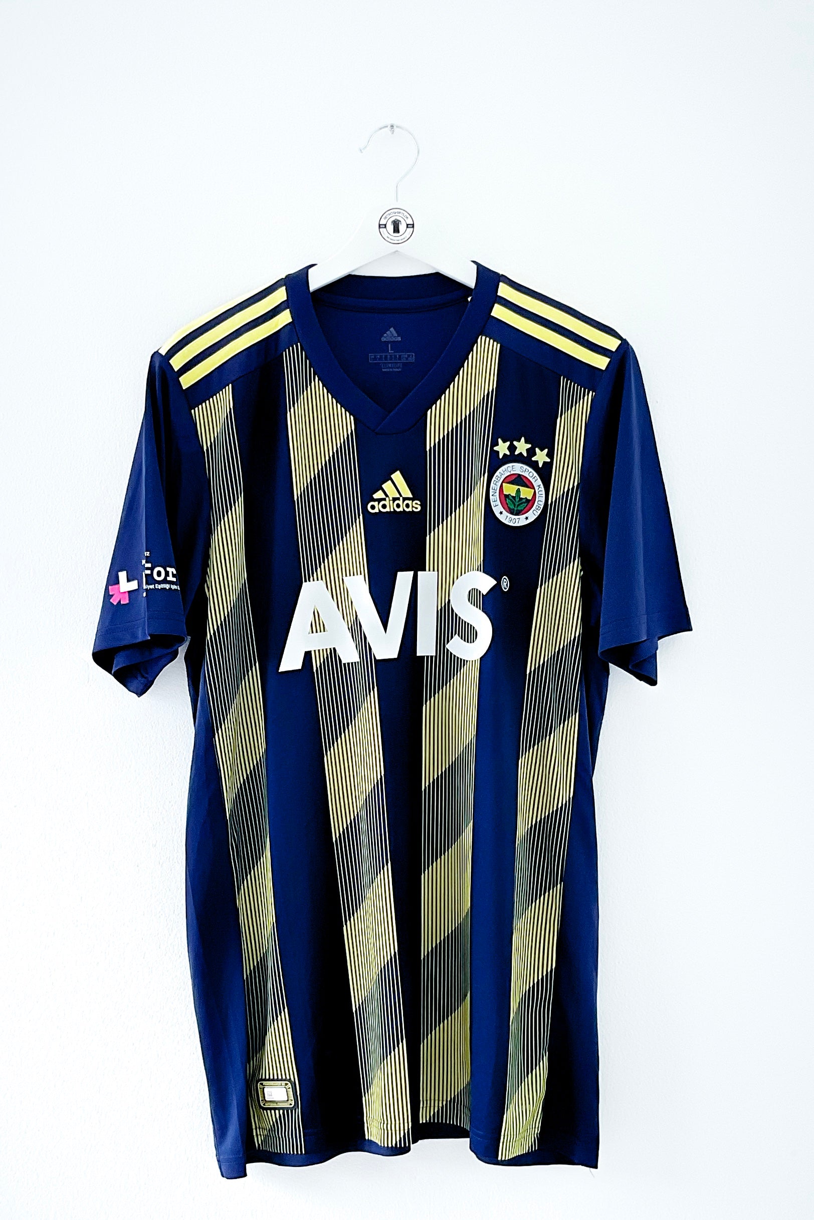 Fenerbahce 2019/2020 Hjemmebane #Zanka 32 #Autograf Large 9/10
