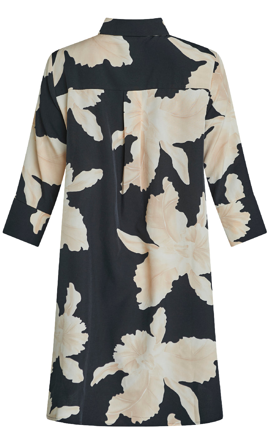 Love & Divine Kjole - Love441-36 - Black/Flower Levere