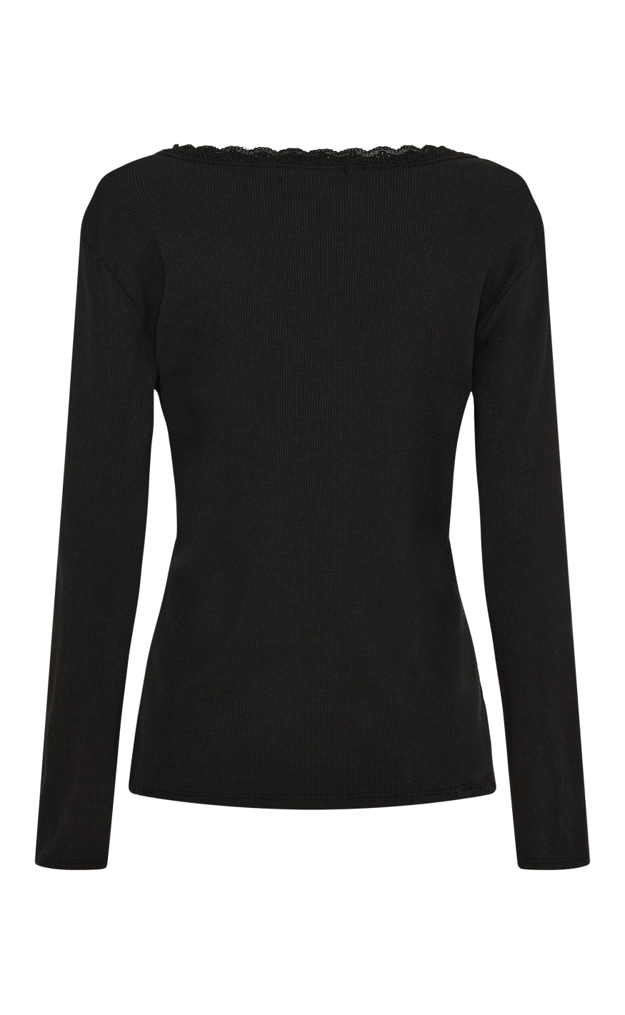 Marta Du Chateau Bluse - Calista LS - Black Online nu