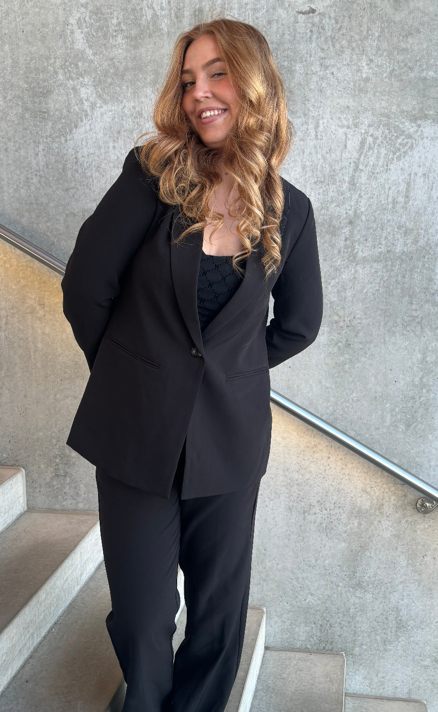 Neo Noir Blazer - Avery Suit - Black
