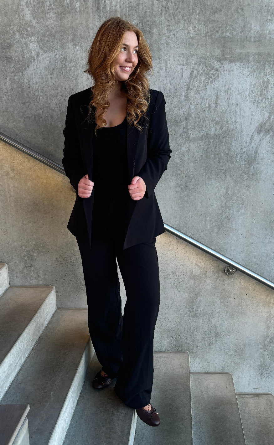 Neo Noir Blazer - Avery Suit - Black