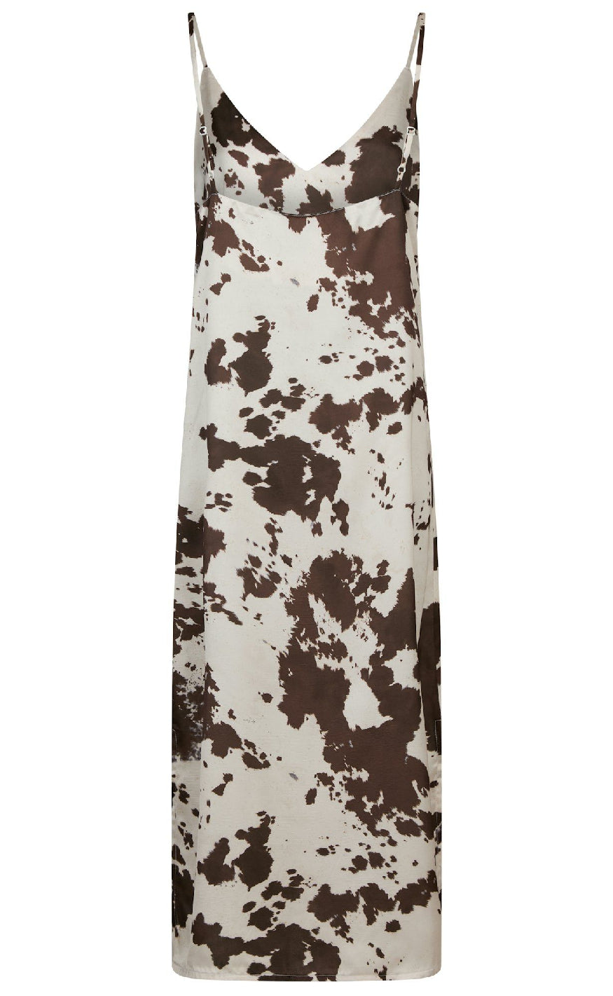 Neo Noir Kjole - Kamran Cow Print - Brown