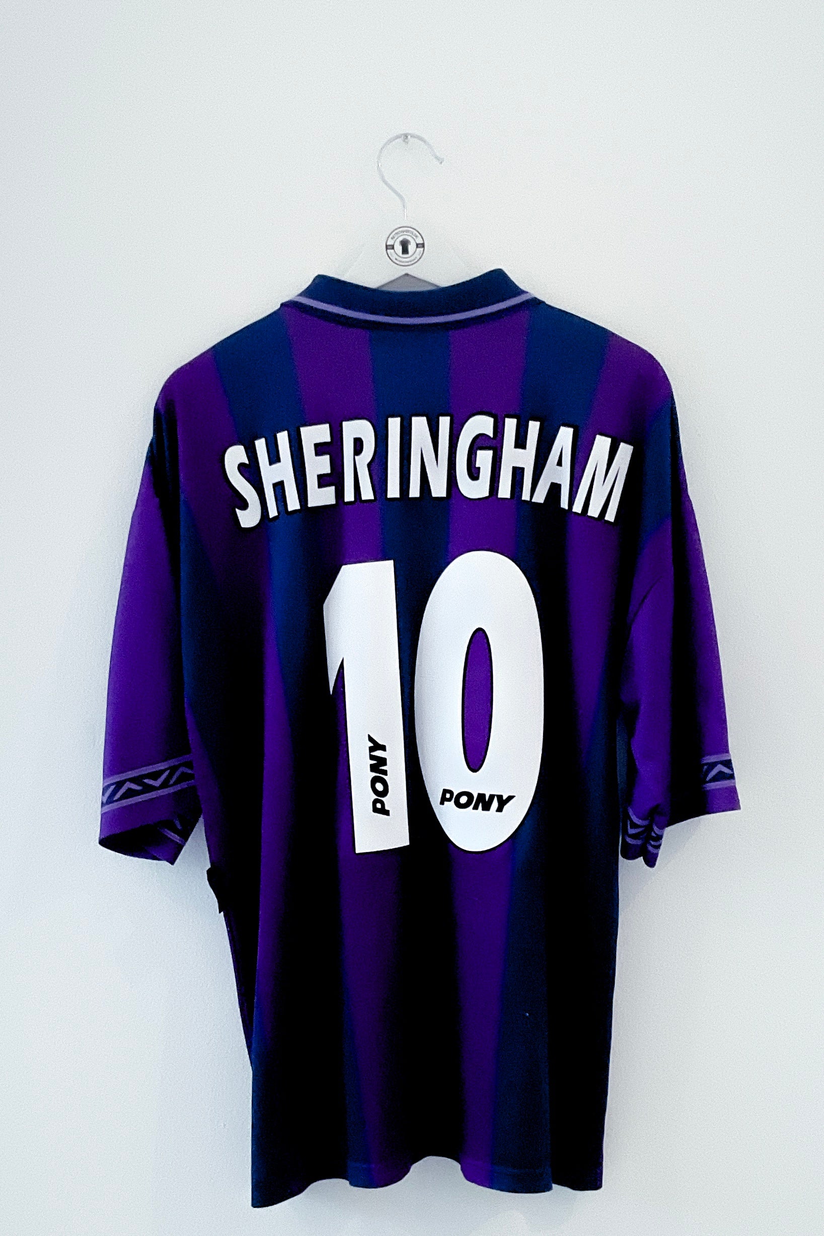 Tottenham 1995/1997 Udebane #Sheringham 10 Large 8/10