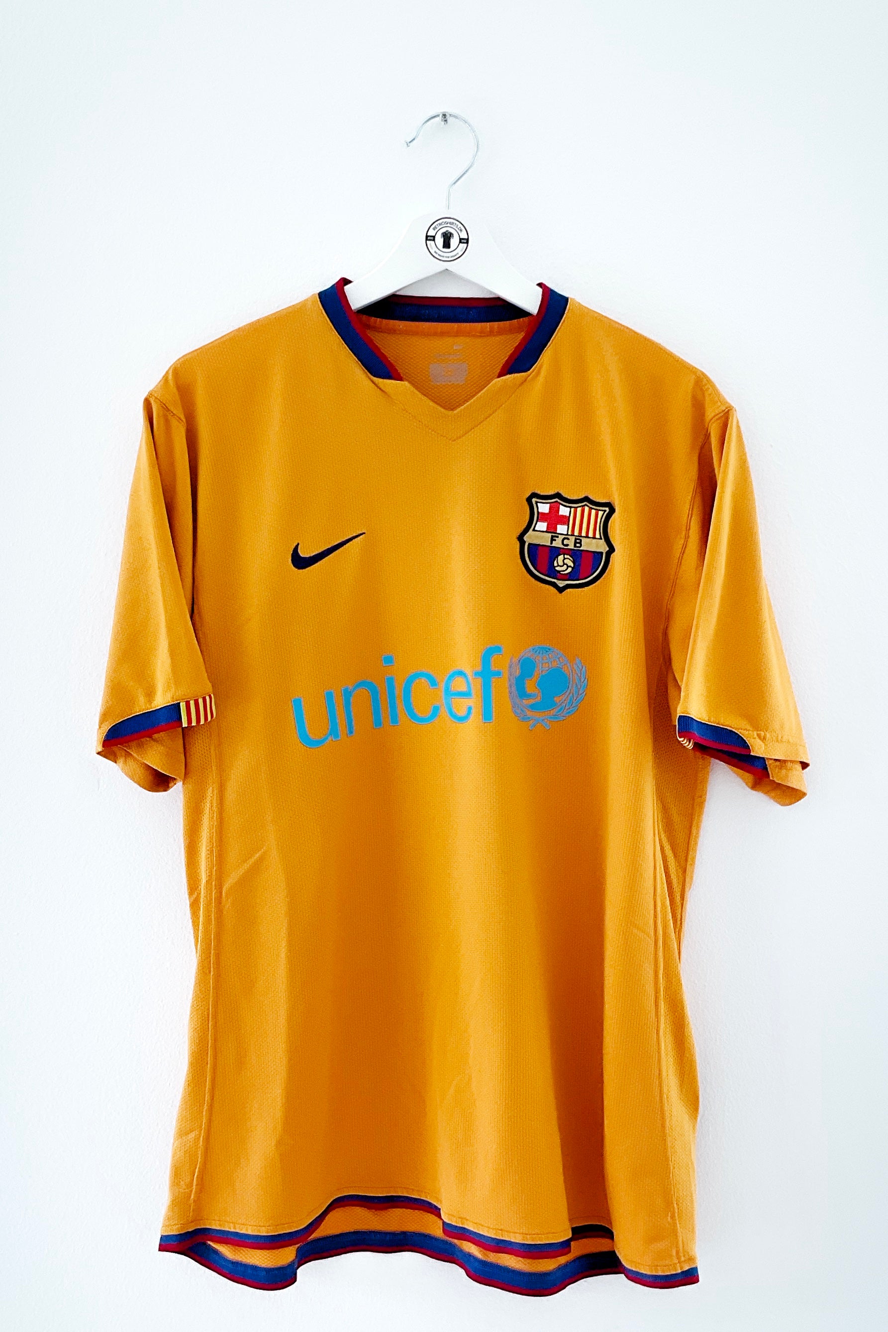 Barcelona 2006/2008 Udebanetrøje #Ronaldinho 10 Large 8/10