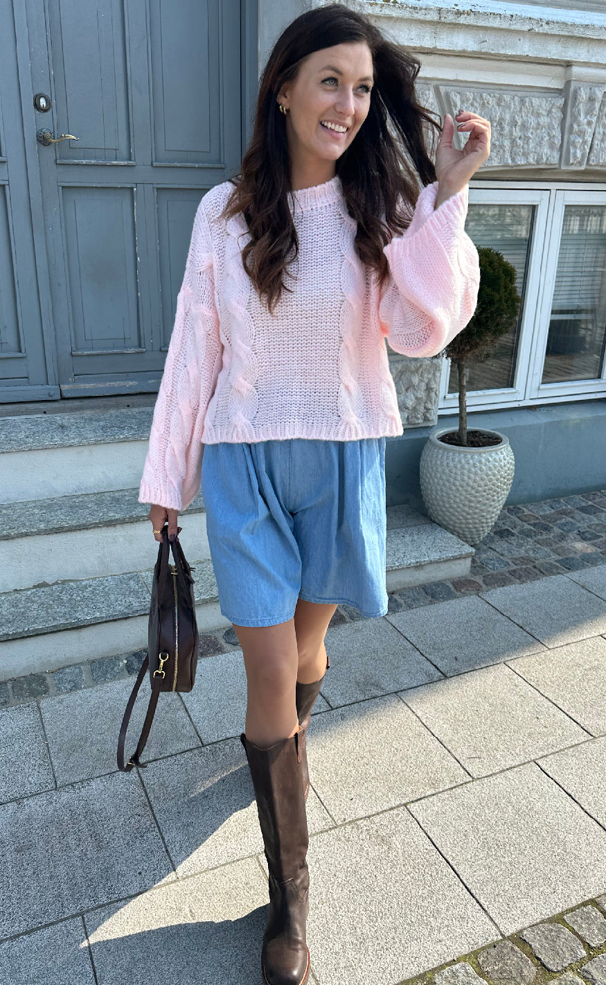 Noella Strik - Lyza Short - Dusty Pink Online salg