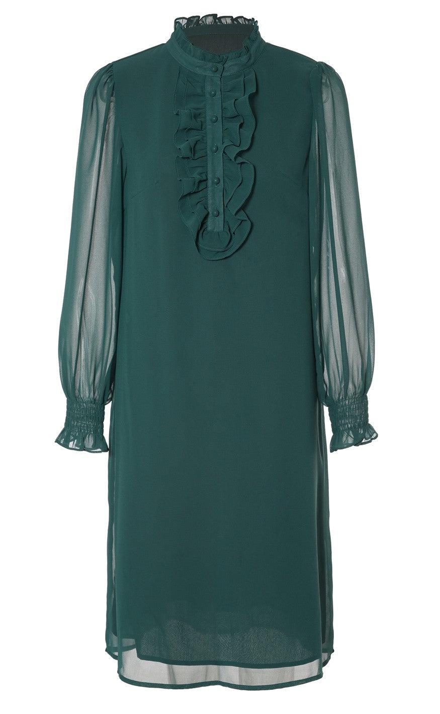 Say INA Copenhagen Kjole - Cami - Dark Green
