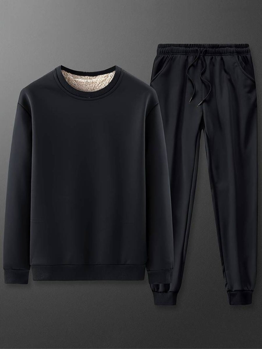 trøje med snøre og joggers til mænd Online Hot Salg