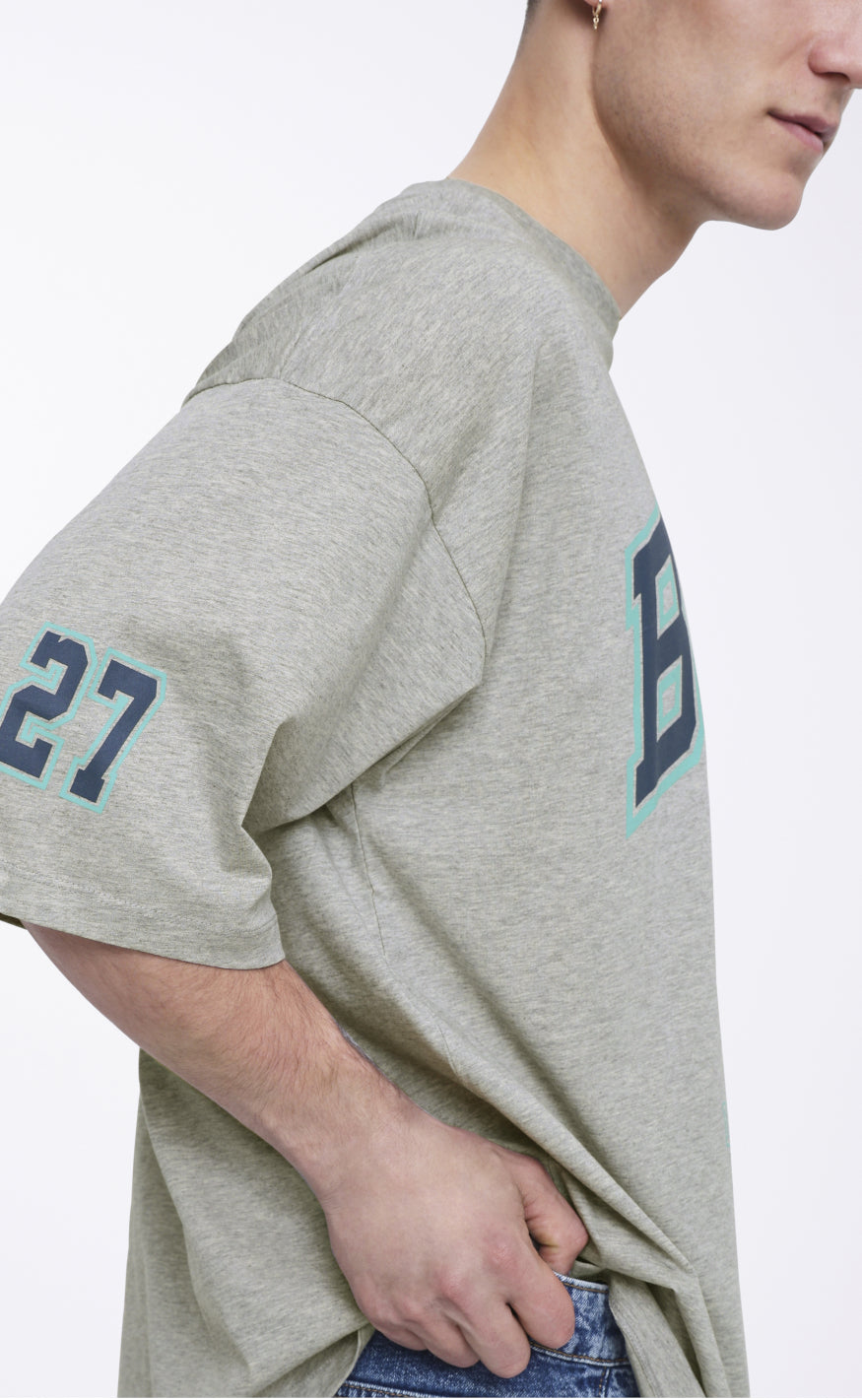 BALL Original T-shirt - D. Adams - Grey Rabat