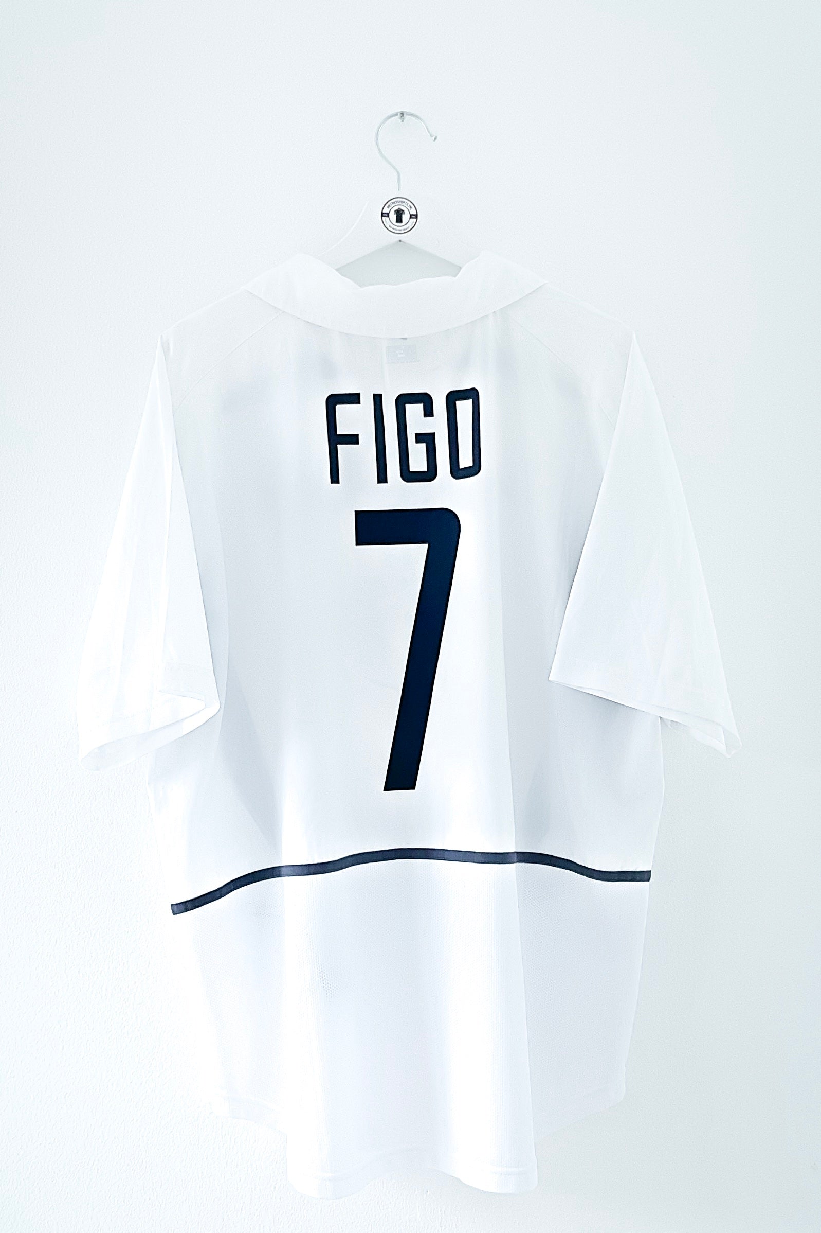 Portugal 2002 Udebane #Figo 7 XL 9/10