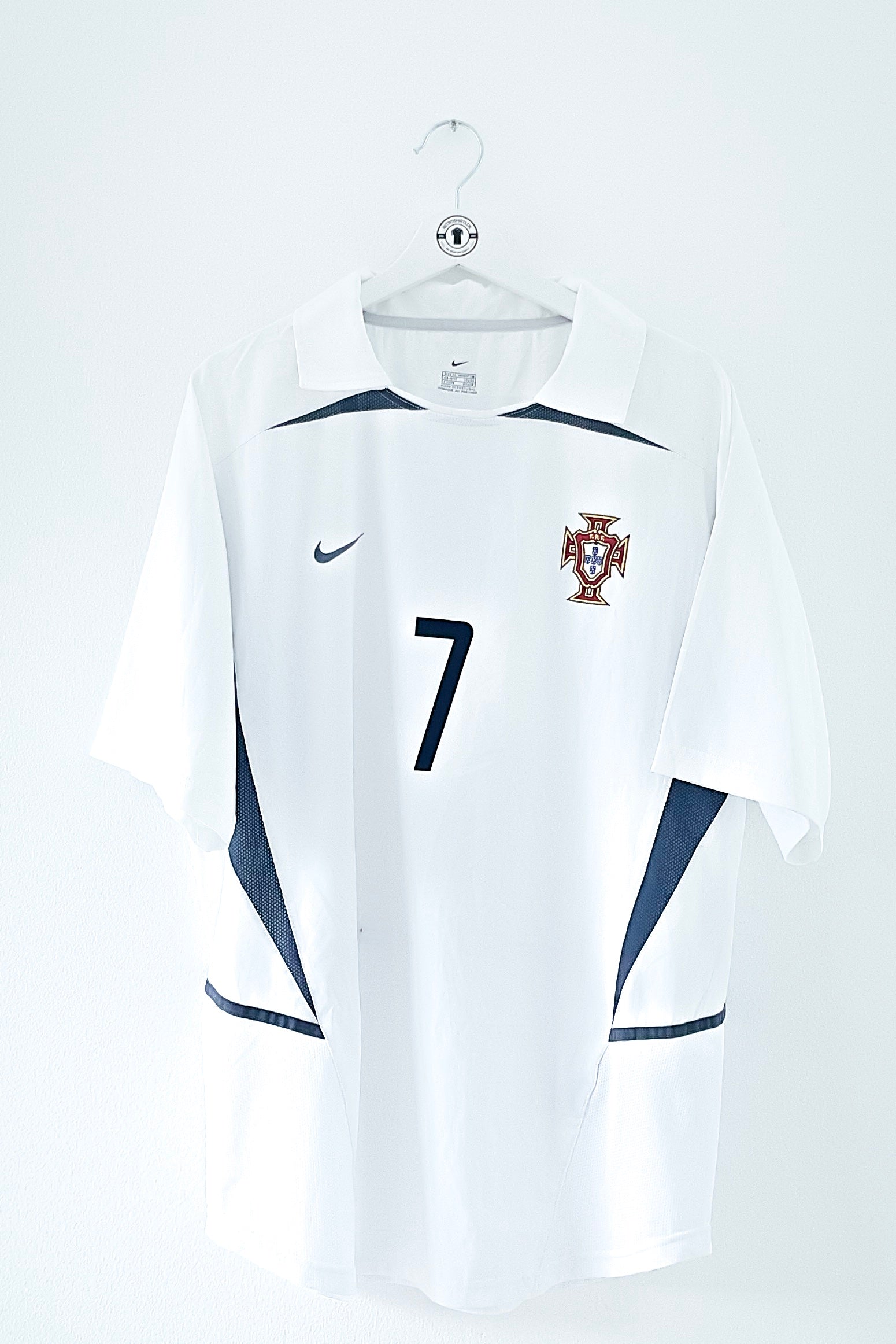Portugal 2002 Udebane #Figo 7 XL 9/10