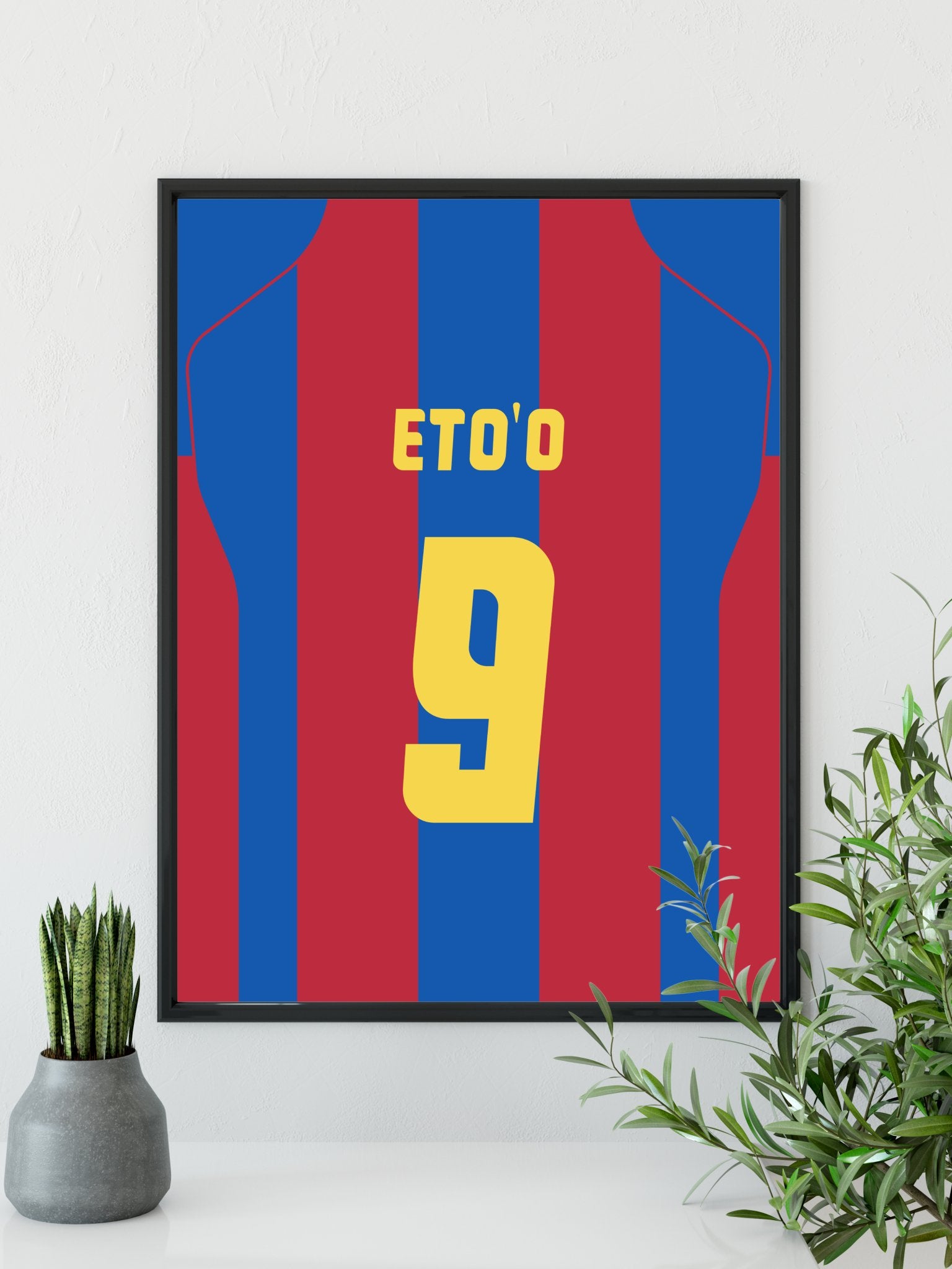 Samuel Eto'o - FC Barcelona plakat