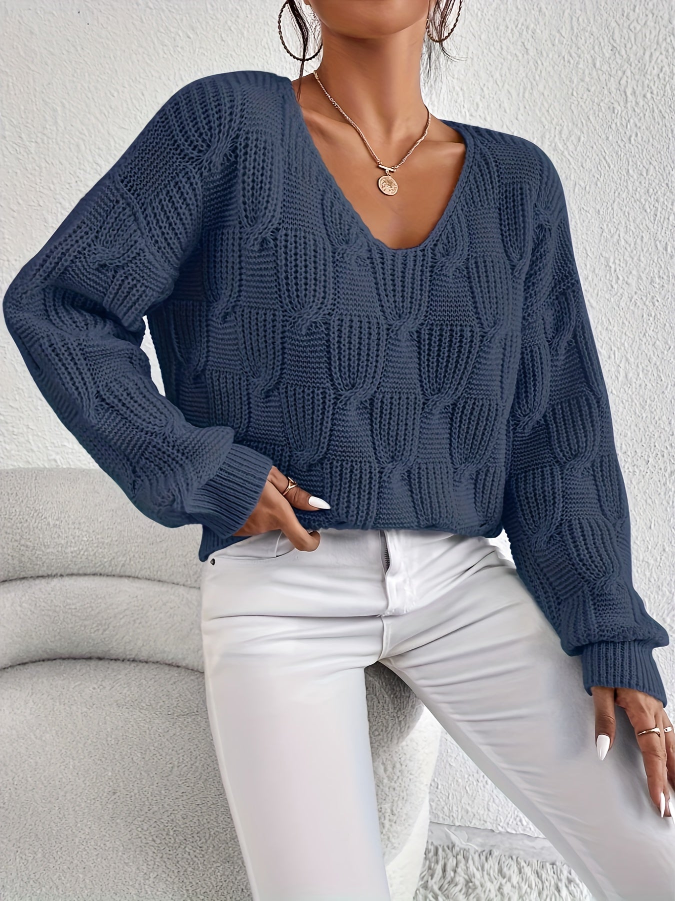 V-hals sweater