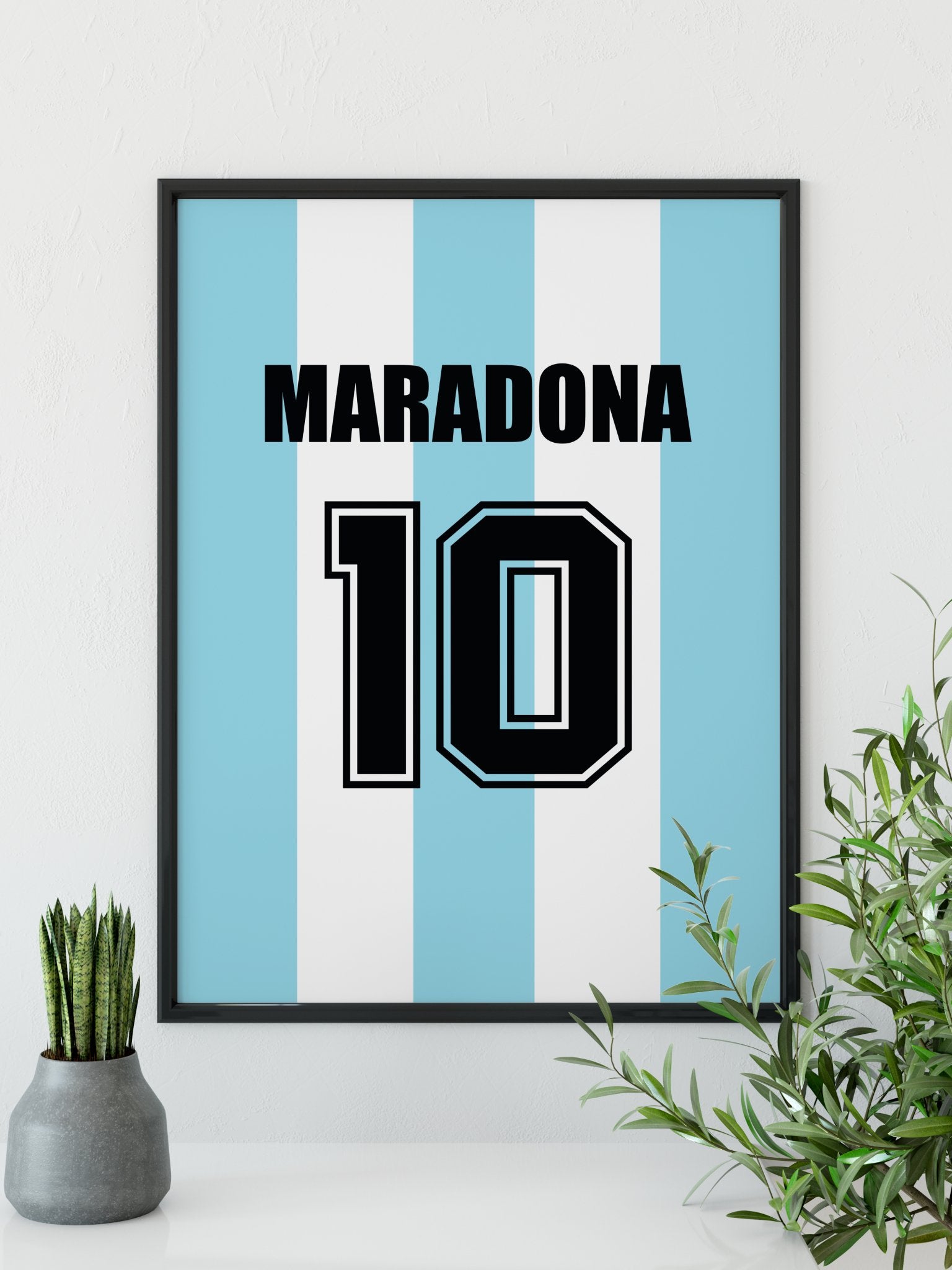 Maradona - Argentina plakat Online salg