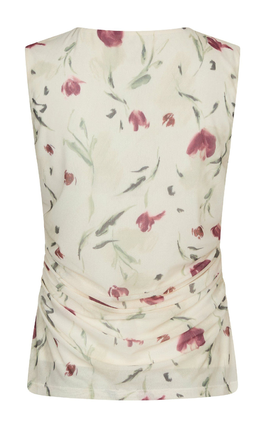Neo Noir Top - Liblana Artist Mesh - Creme Levere