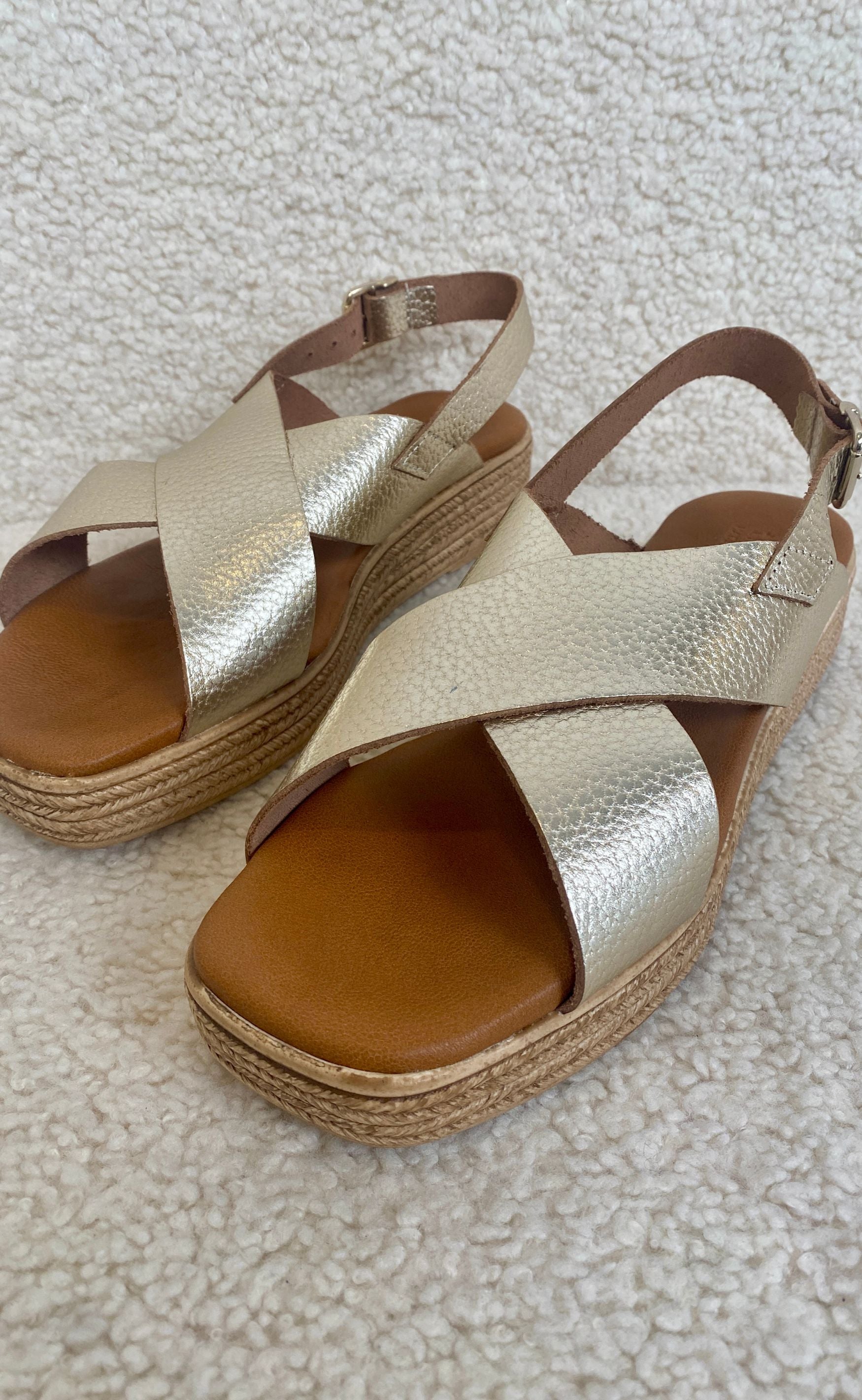 Tim & Simonsen Sandaler - Sussie - Platino