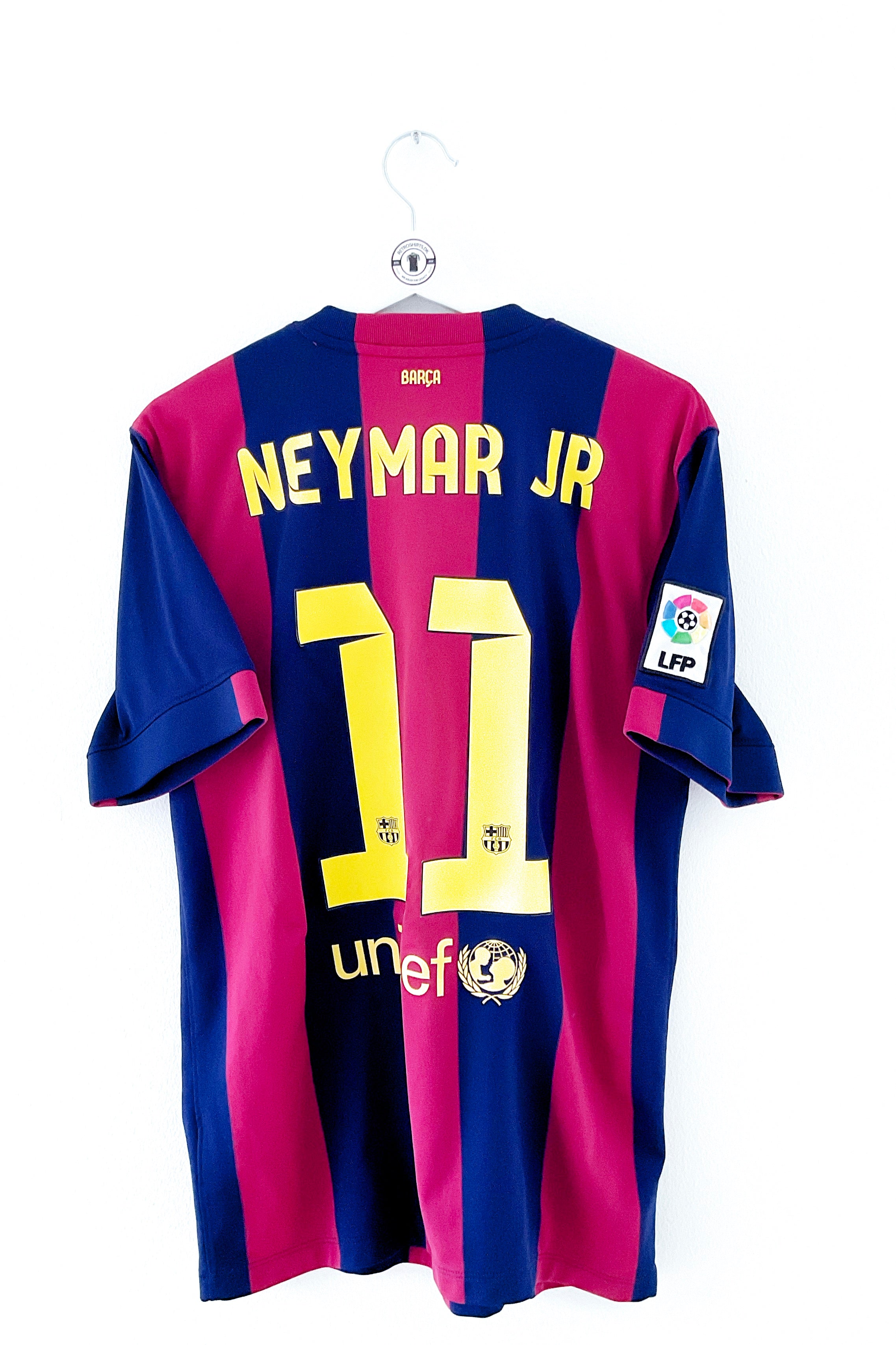 Barcelona 2014/2015 Hjemmebane #Neymar JR 11 Medium 9/10 Online nu