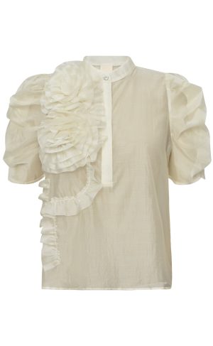 Gossia Bluse - Annsofi - Vanilla