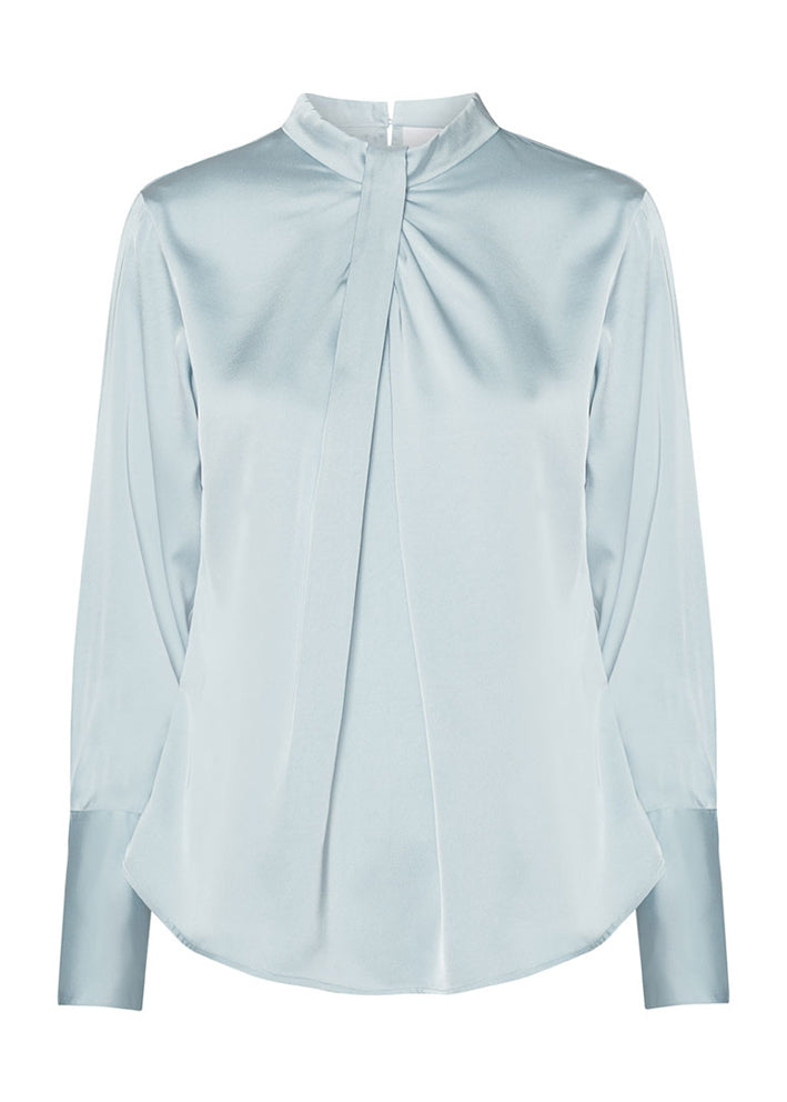 Karmamia Tara Bluse - Hammered Sky