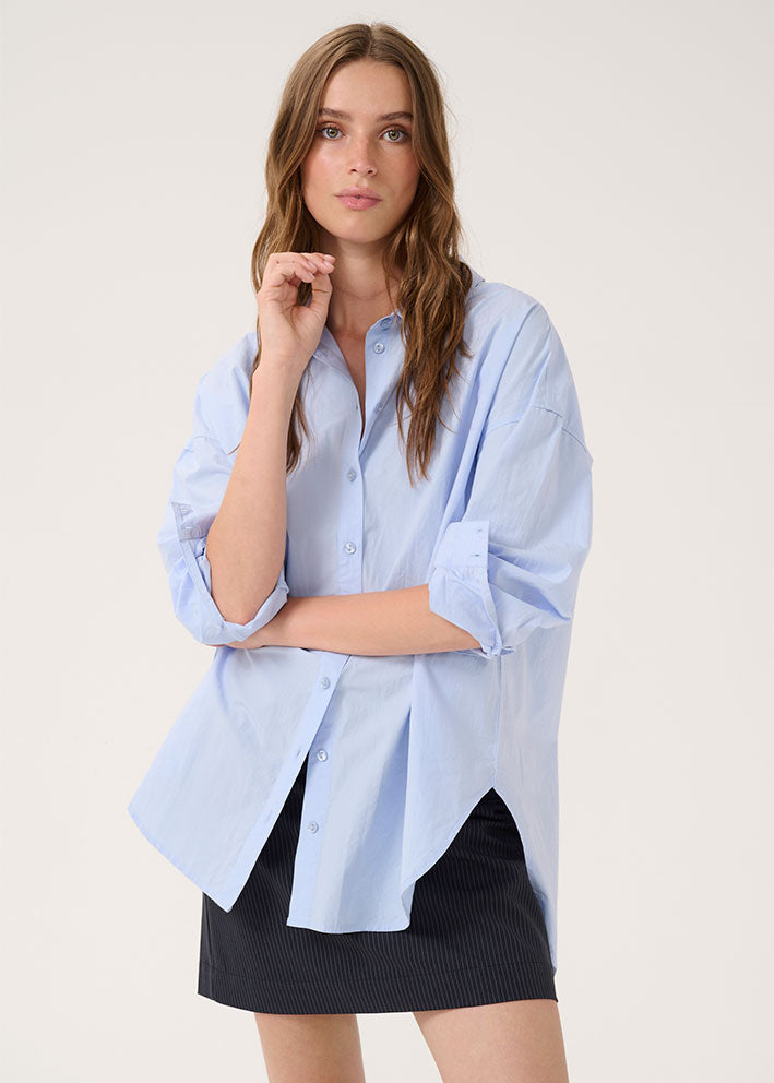 My Essential Wardrobe Sunna Skjorte - Kentucky Blue