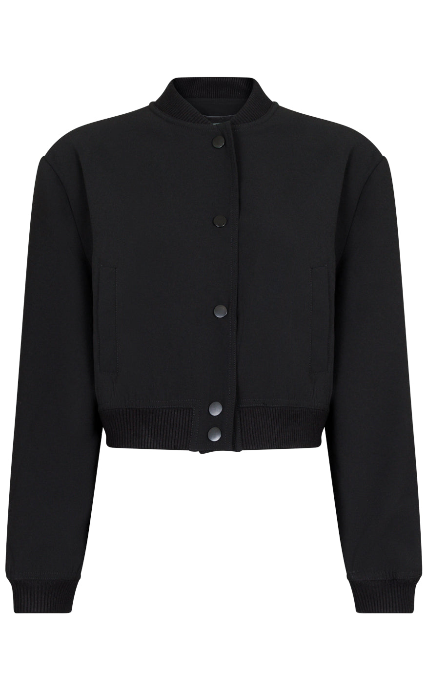 Neo Noir Jakke - Vaccaro Solid Bomber - Black Hot på udsalg