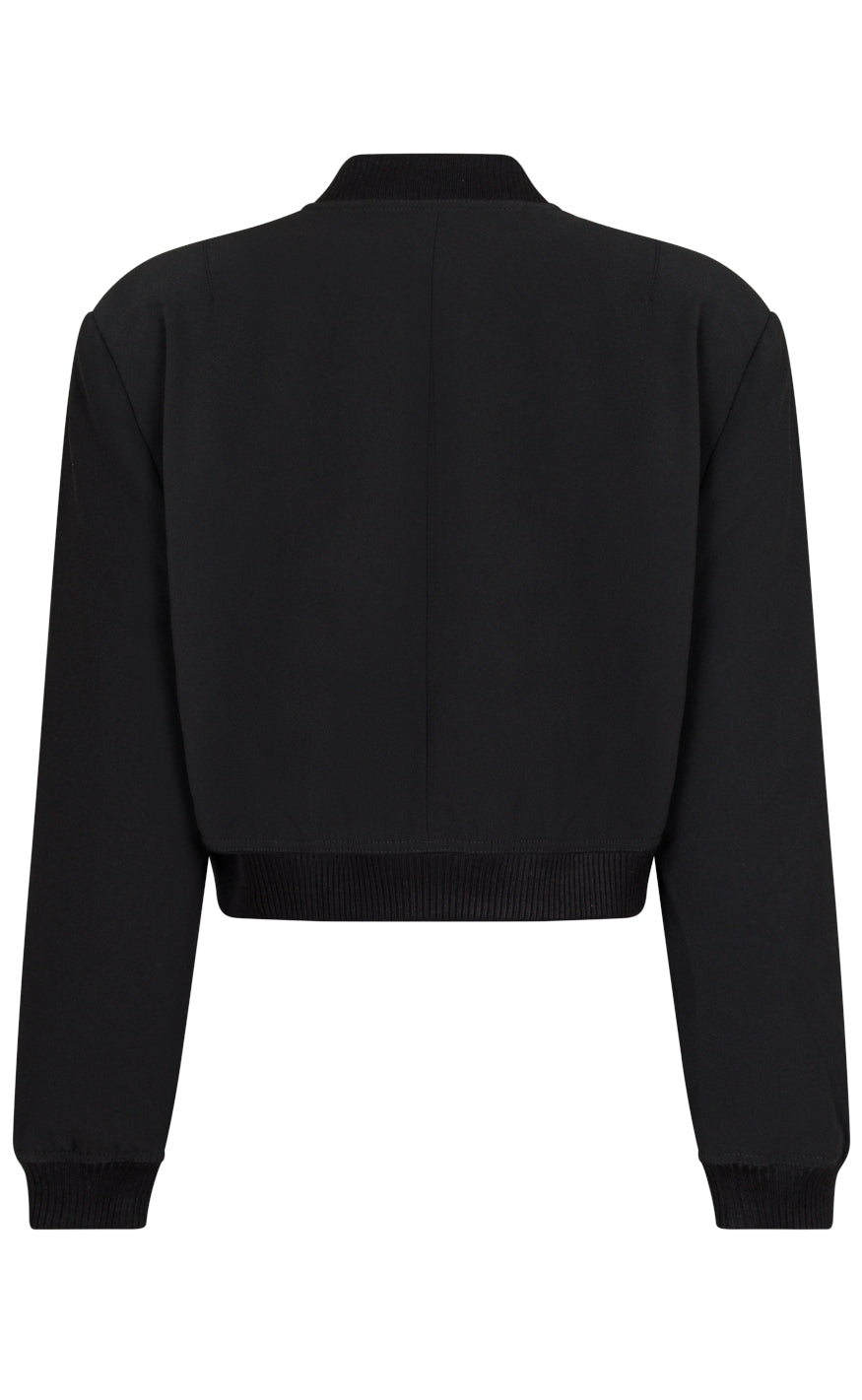 Neo Noir Jakke - Vaccaro Solid Bomber - Black Hot på udsalg