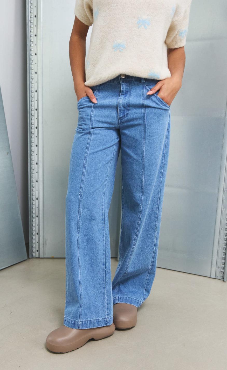 Noella Bukser - Stormy - Light Blue Wash