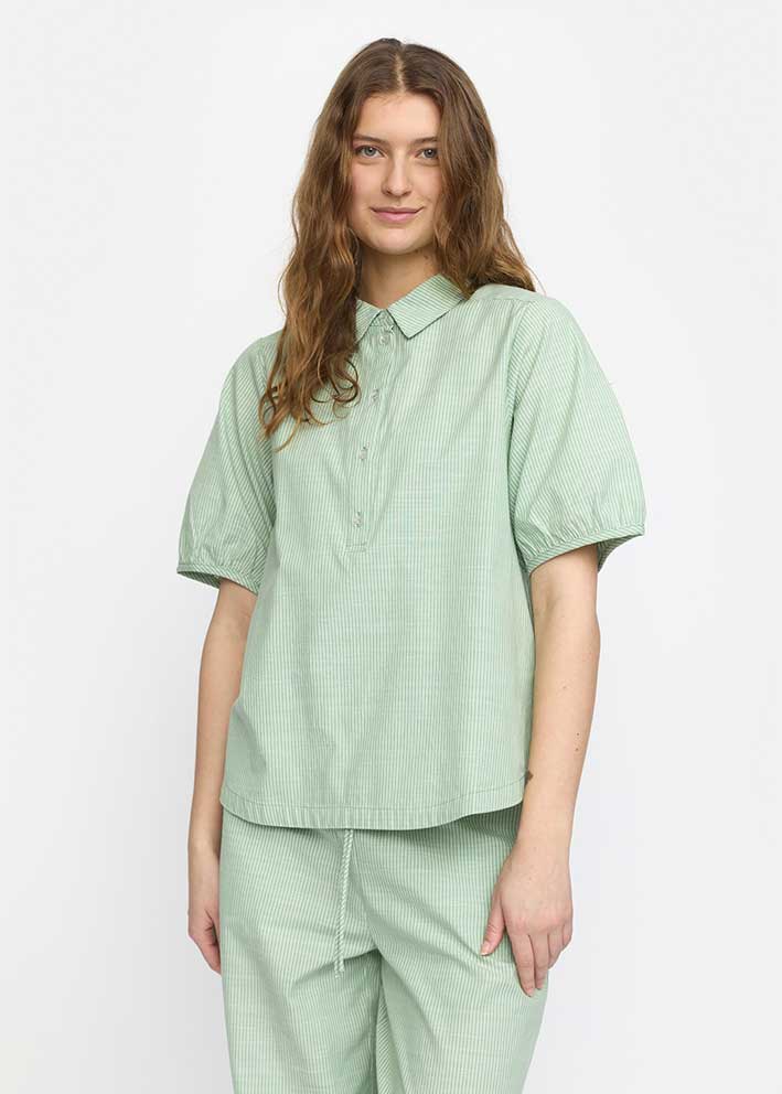 Soft Rebels Ebbi Blouse SR325-707 Mineral Green
