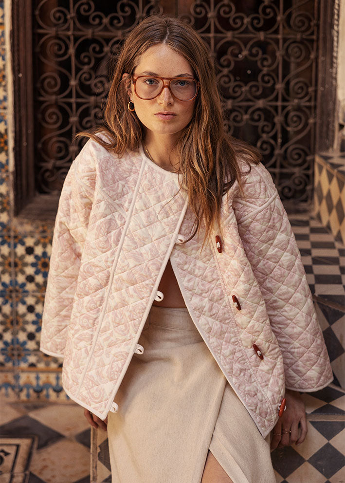 Atelier Rêve Aura Jakke - Silver Pink Levere