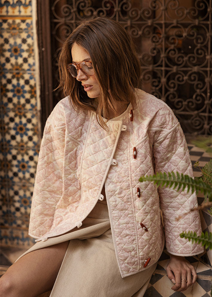 Atelier Rêve Aura Jakke - Silver Pink Levere