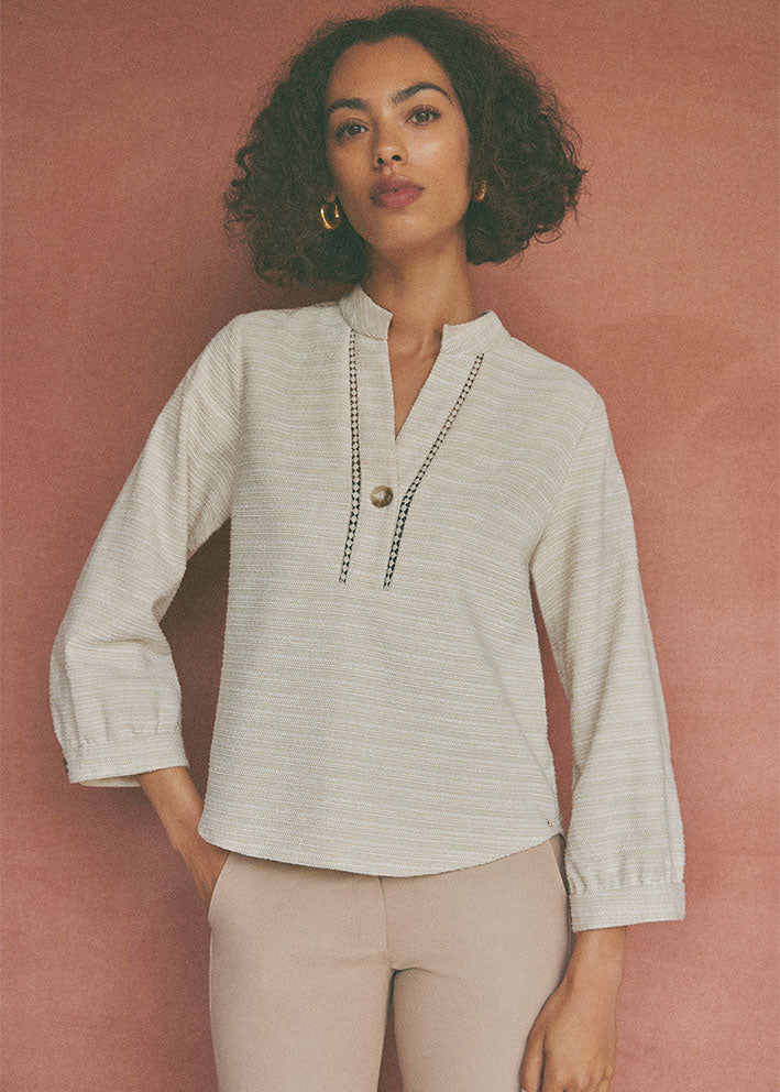 Gustav Corina blouse 54622 Skjorte - Off White Mode