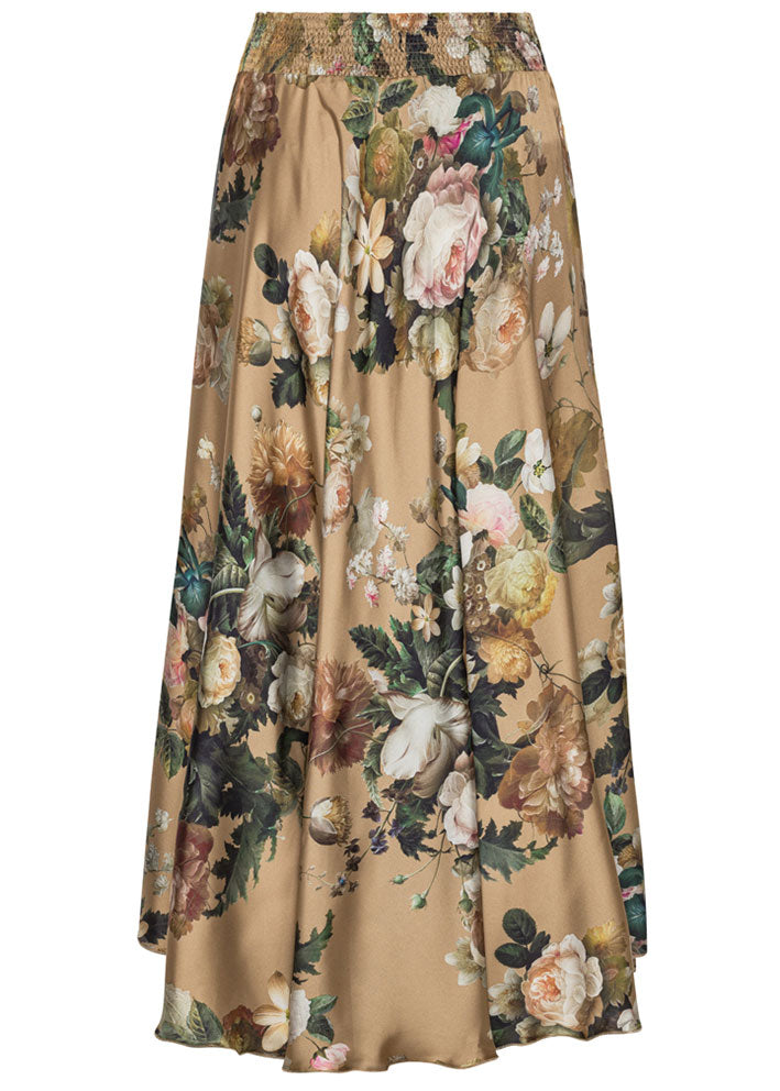 Karmamia Savannah Skirt - Nederdel - Tan Bloom