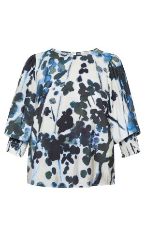 Love & Divine Bluse - Love915-5 - Blue Branch