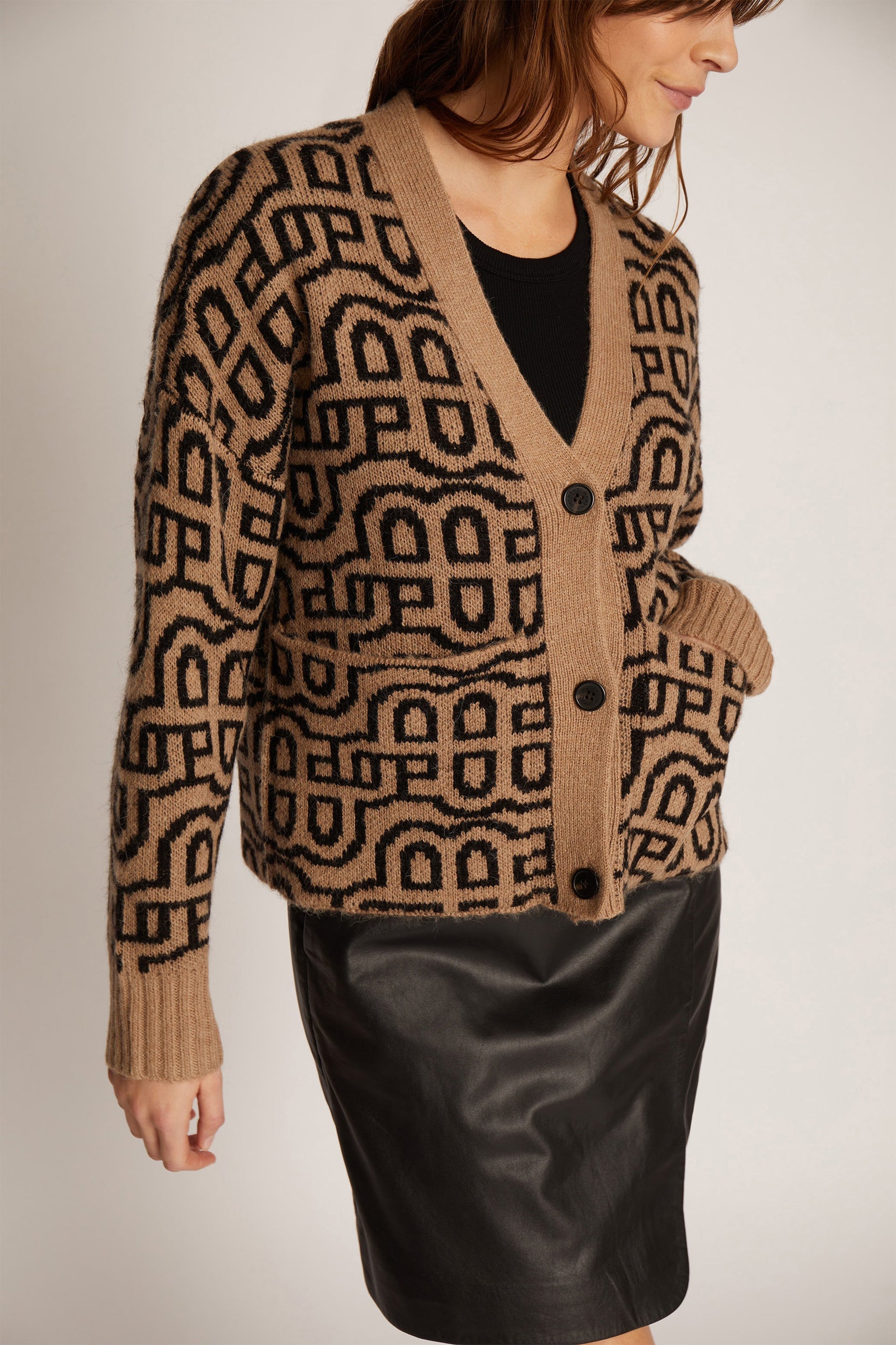 Munthe Talhua cardigan - Camel