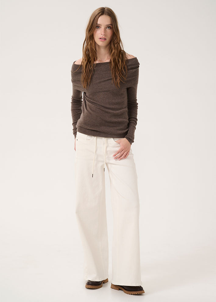 My Essential Wardrobe Dango 157 XWide Jeans - Champagne på udsalg